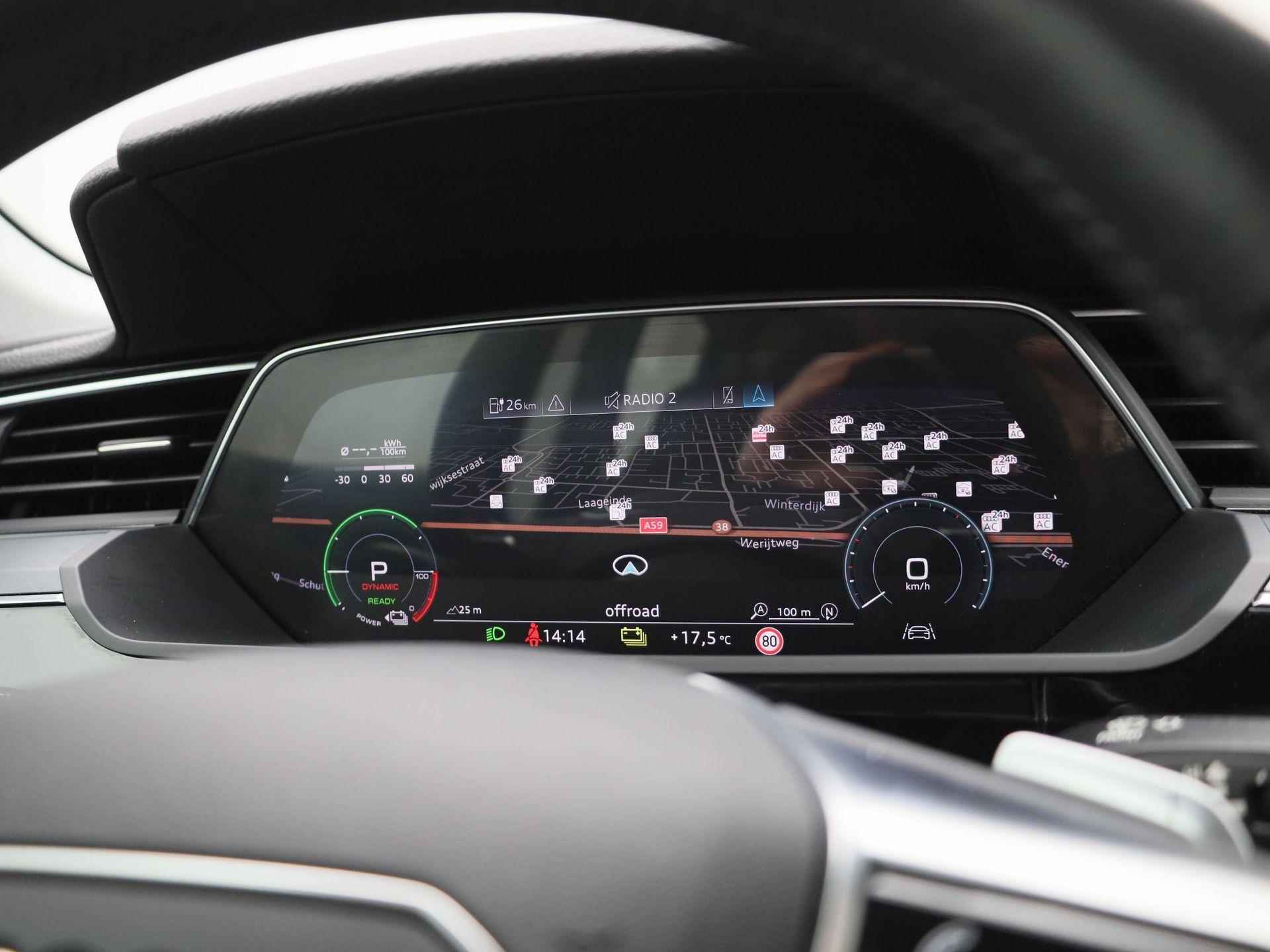 Audi e-tron e-tron 50 quattro Launch edition plus 71 kWh | BTW AUTO | LEER | PANO-SCHUIFDAK | STOELVERWARMING | NAVIGATIE - 27/51