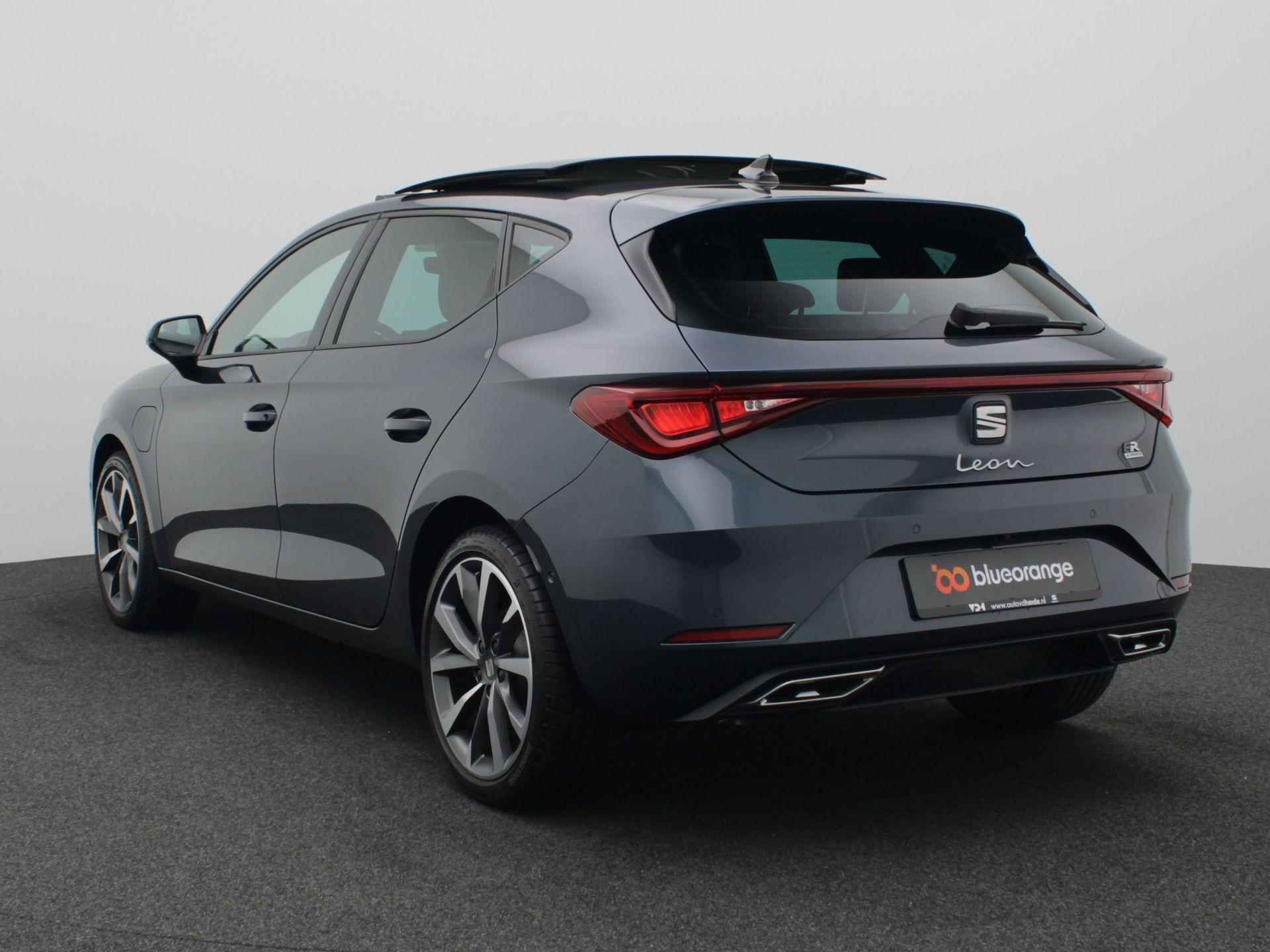 SEAT Leon 1.4 TSI eHybrid PHEV FR Business 204PK DSG full led, adaptive cruise, schuif-kanteldak, stuur-stoelverwarming, keyless, side assist, elek. verstelbare voorstoel, 18" lichtmetaal - 10/52