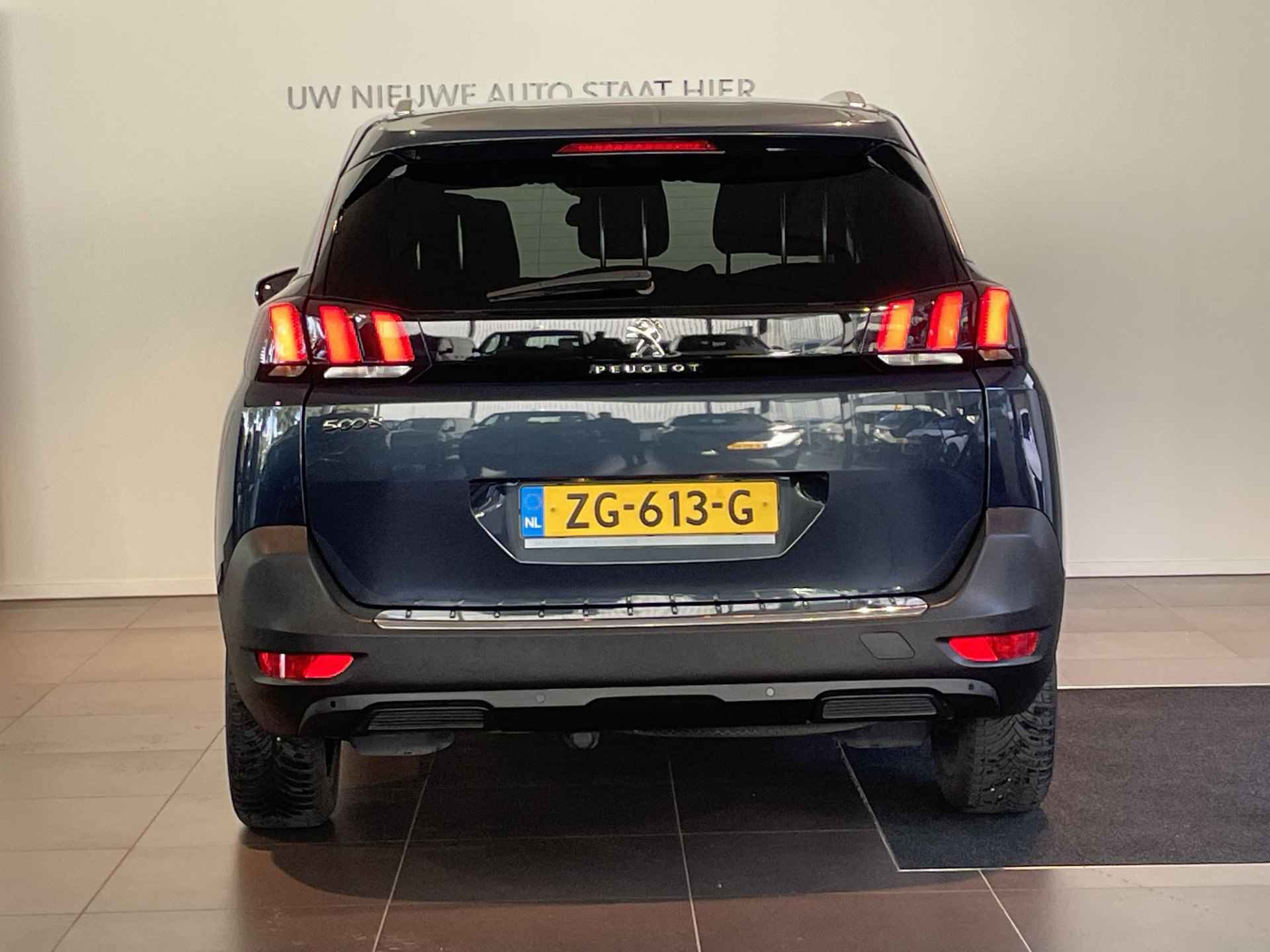 Peugeot 5008 SUV Allure 1.2 PureTech 130pk EAT8 AUTOMAAT | HANDSFREE A.KLEP | AGR-STOELEN | ELEKTR. BESTUURDERSSTOEL | NAVI | TREKHAAK | CLIMA | DAB+ | - 8/52