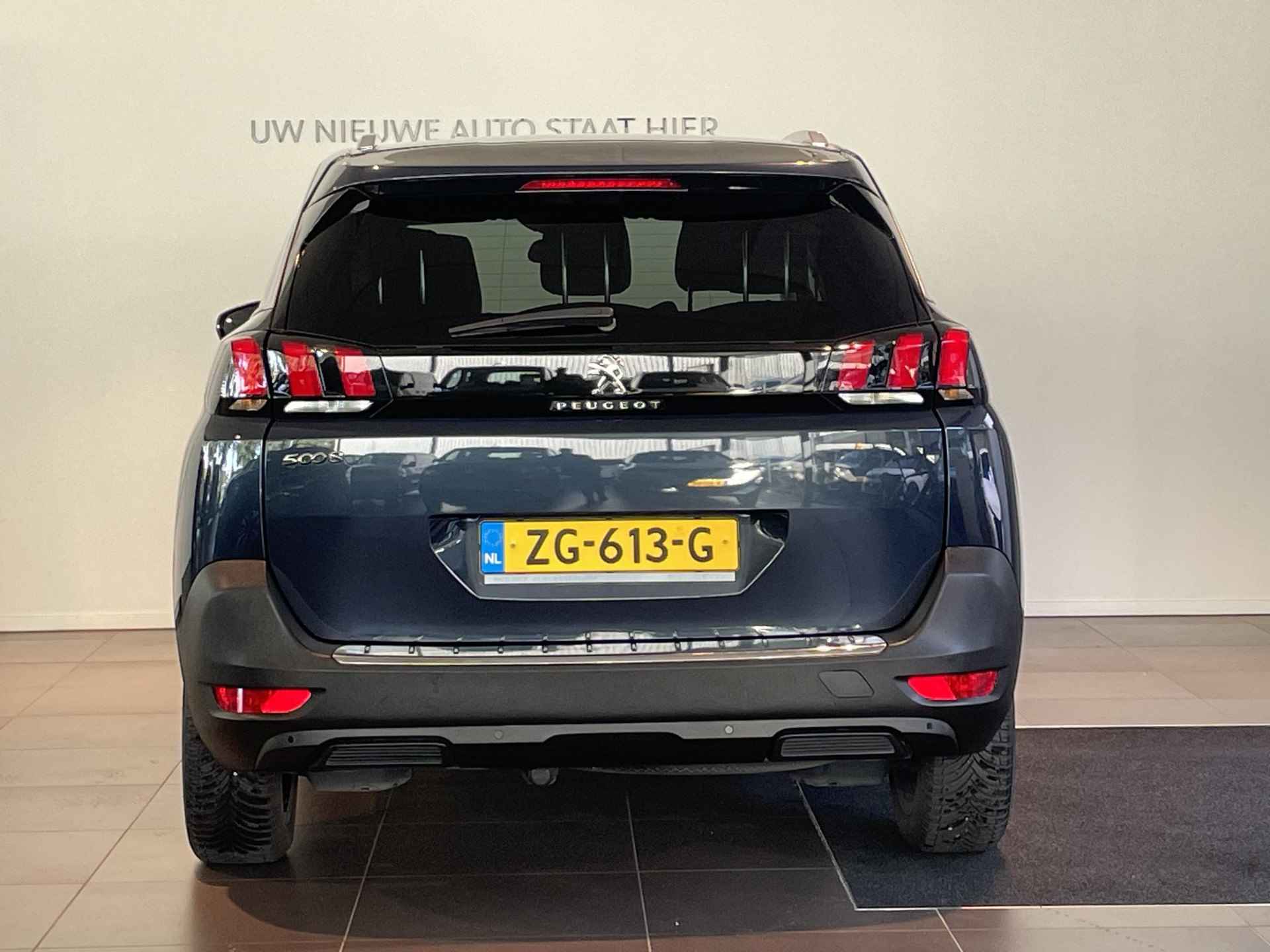 Peugeot 5008 SUV Allure 1.2 PureTech 130pk EAT8 AUTOMAAT | HANDSFREE A.KLEP | AGR-STOELEN | ELEKTR. BESTUURDERSSTOEL | NAVI | TREKHAAK | CLIMA | DAB+ | - 9/52