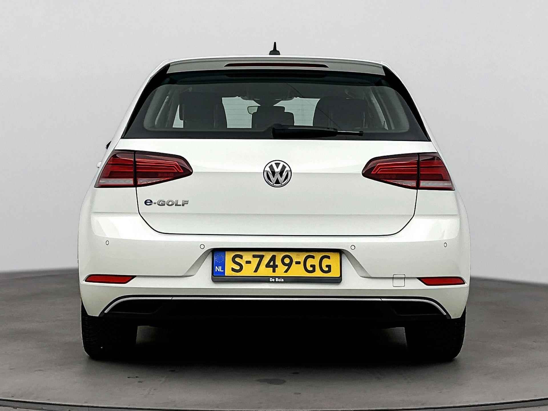 Volkswagen e-Golf E-DITION | Warmtepomp | All Season banden | Stoelverwarming | Navigatie | Camera | Adaptive cruise | - 7/31