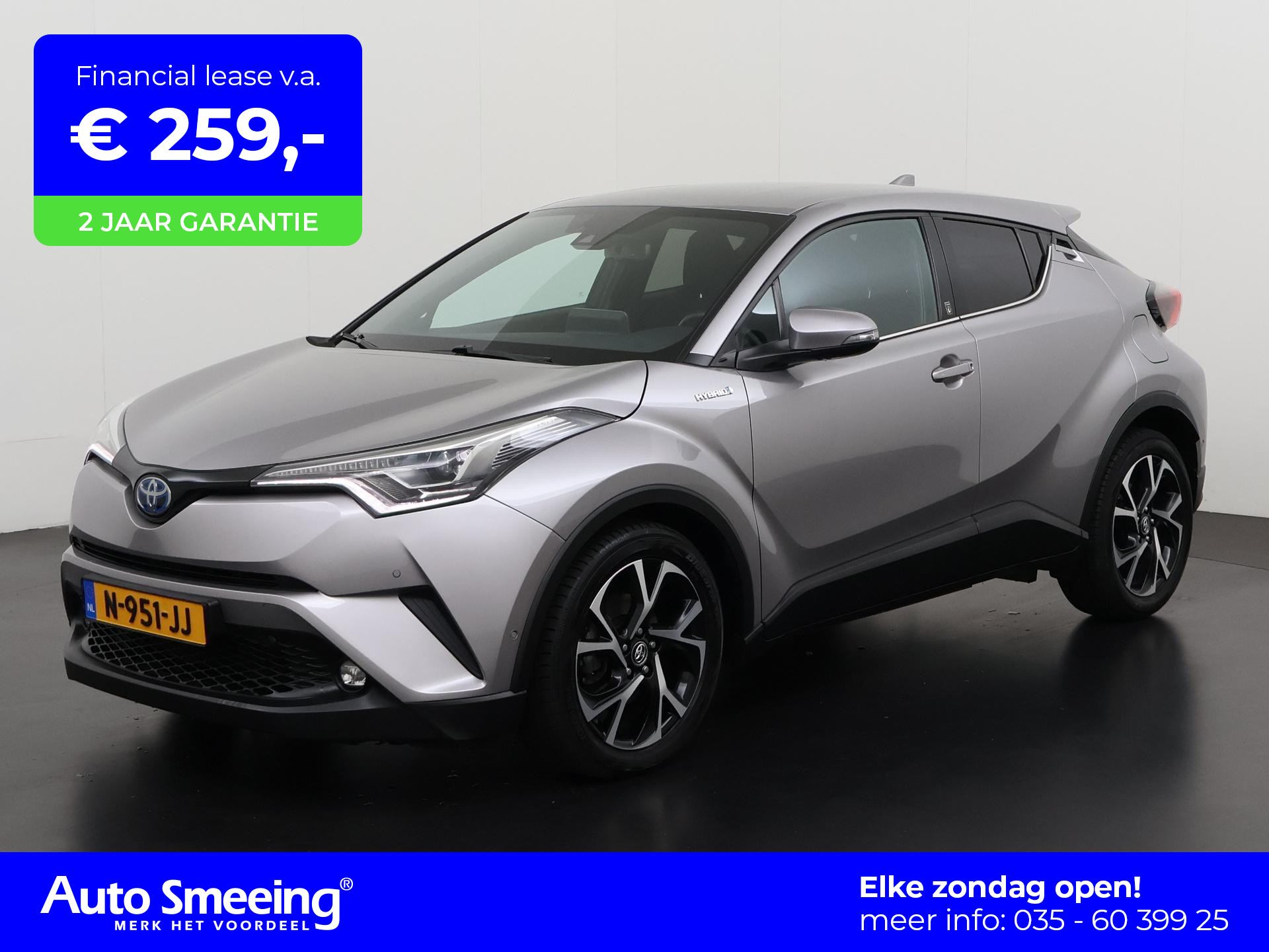 Toyota C-HR 1.8 Hybrid Executive | Camera | Navigatie | Cruise Adaptief | Zondag Open!