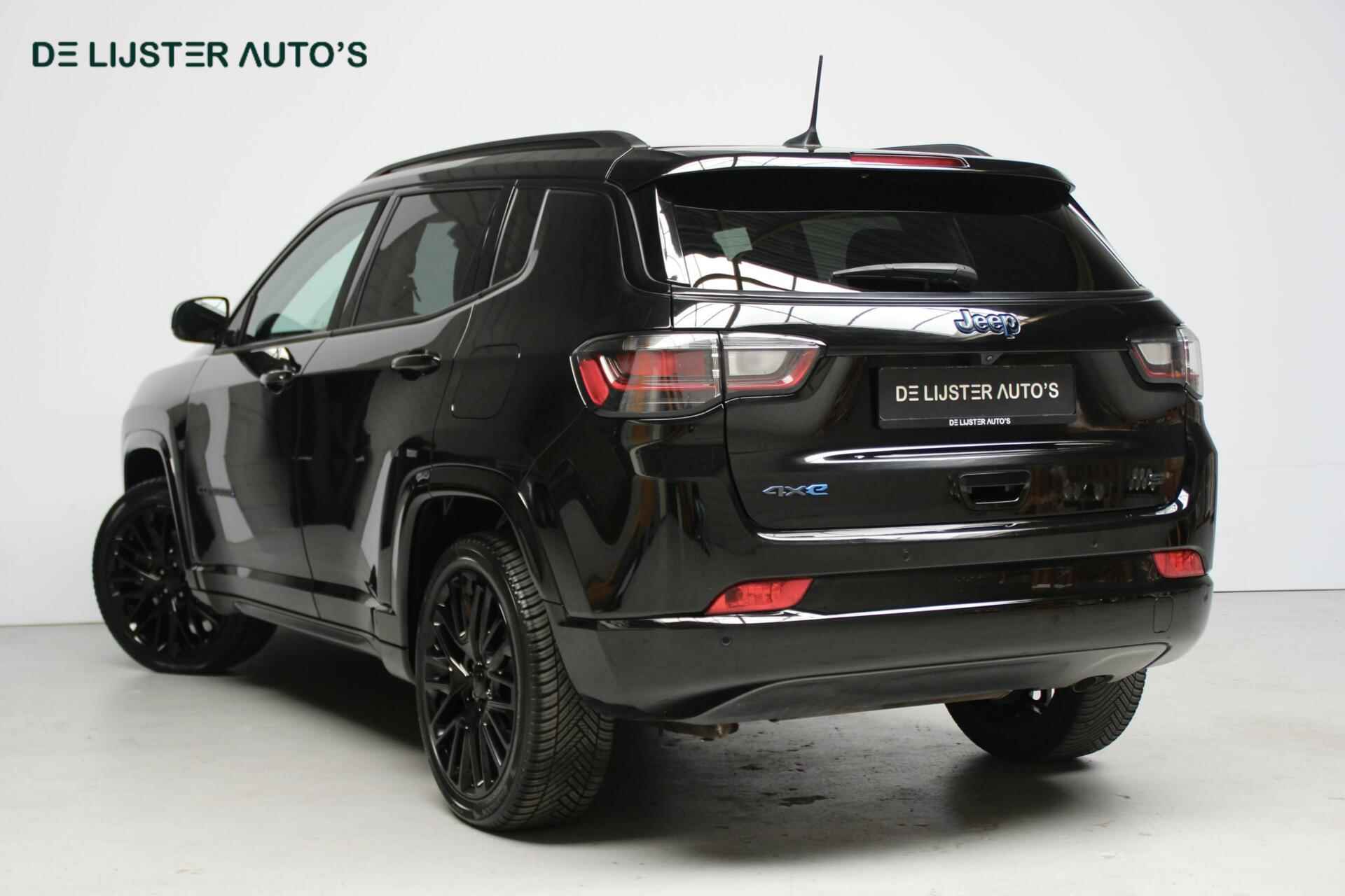 Jeep Compass 4xe 240 Plug-in Hybrid Electric S Black Edition |CARPLAY, ACC, STOEL + STUURVERWARMD, CAMERA, KEYLESS| - 3/19