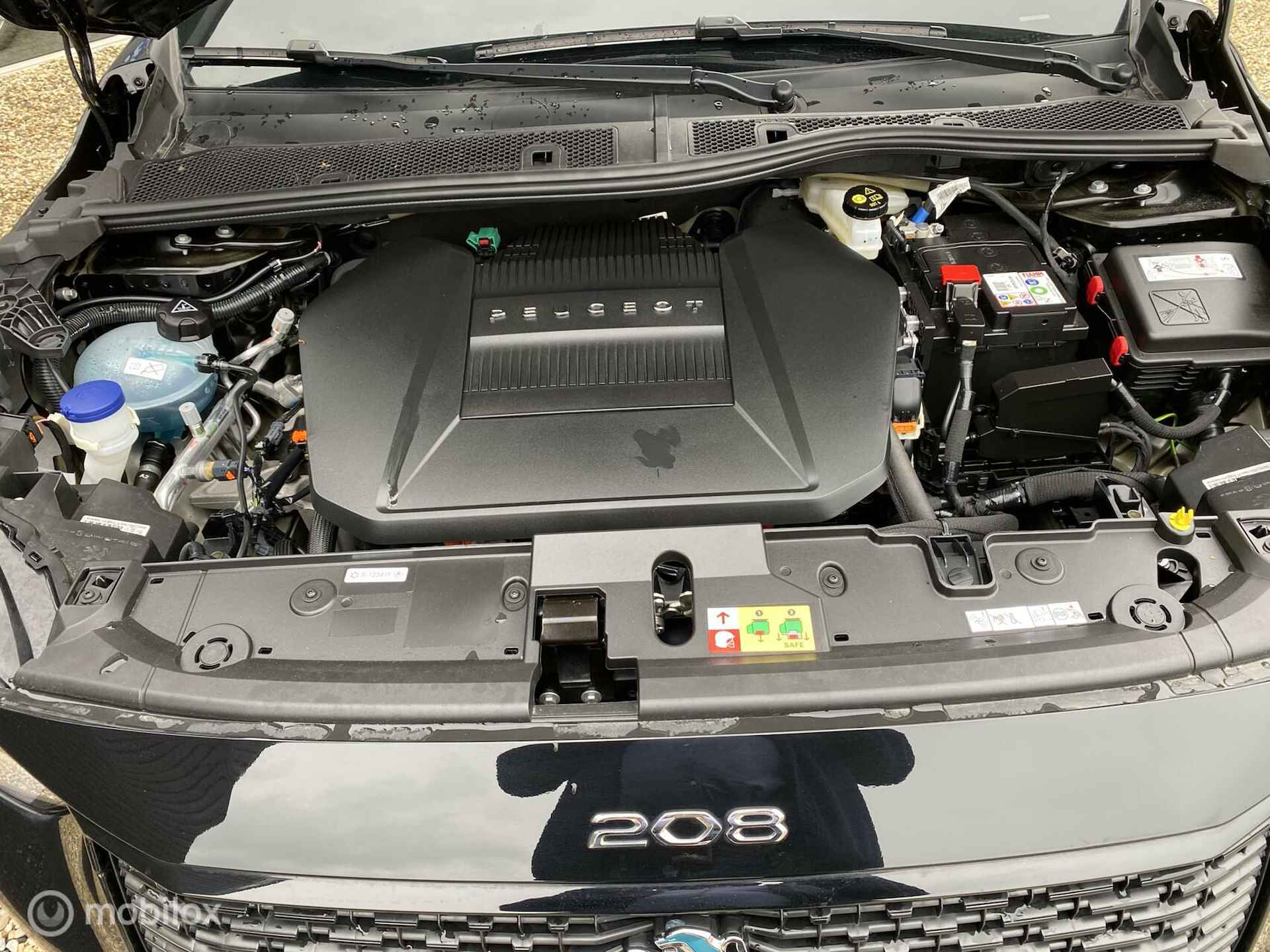 Peugeot e-208 EV GT Pack 50 kWh| panoramadak| 3-fase |navigatie|camera - 50/52