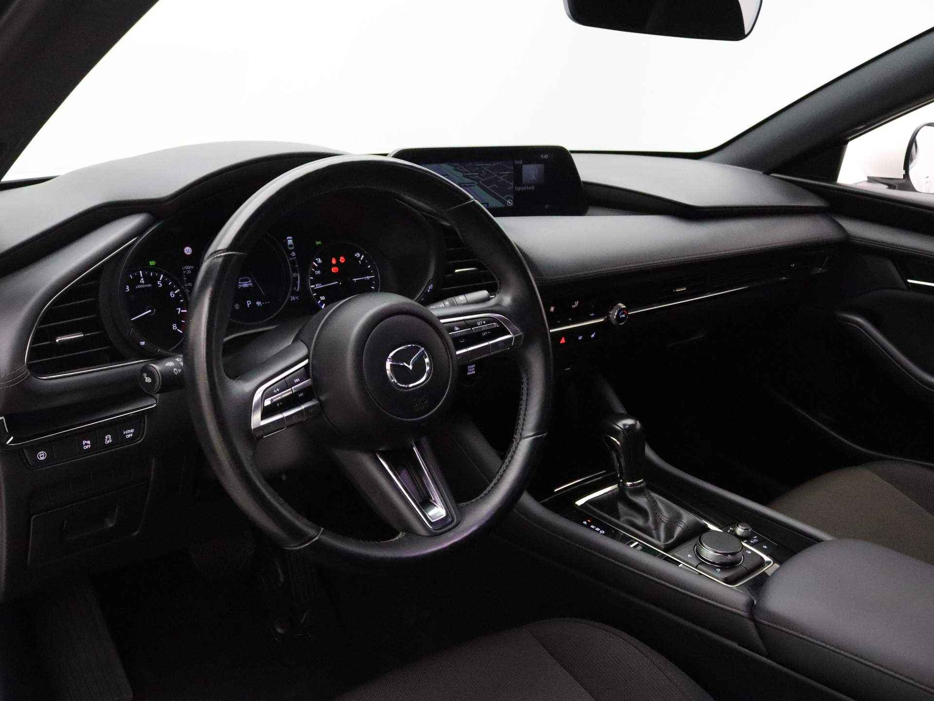 Mazda 3 123pk SkyActiv-G Comfort Adapt. cruise | Climate | Navi | Parksens. V+A | Stoel-/stuurverw. - 3/39