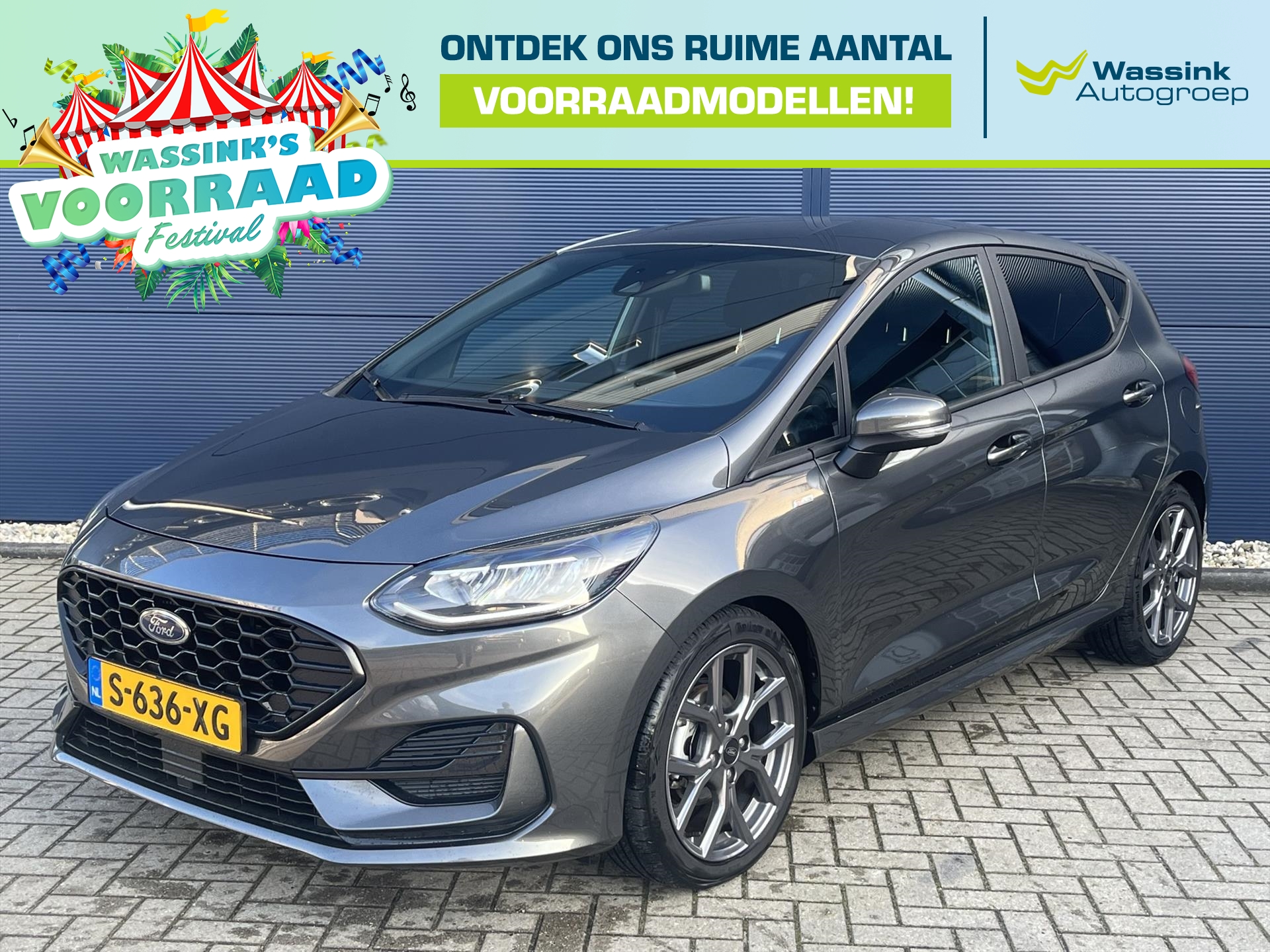 Ford Fiesta 1.0 EcoBoost Hybrid 125pk ST-Line | Carplay/Android auto | Climate Control