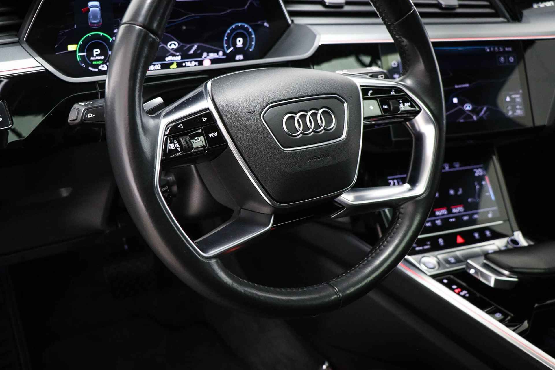 Audi e-tron e-tron 55 quattro advanced 95 kWh | PANORAMADAK | HEAD UP | SOFTCLOSE | TREKHAAK | 21" - 37/66