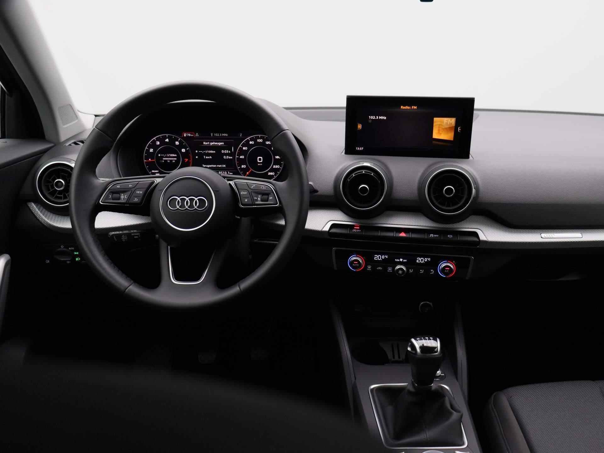 Audi Q2 30 TFSI Pro Line 110 PK | LED Koplampen | Apple Carplay/Android Auto | Virtual Cockpit | Climate Control | Cruise Control | Parkeersensoren | Lichtmetalen velgen | Fabrieksgarantie | - 7/38