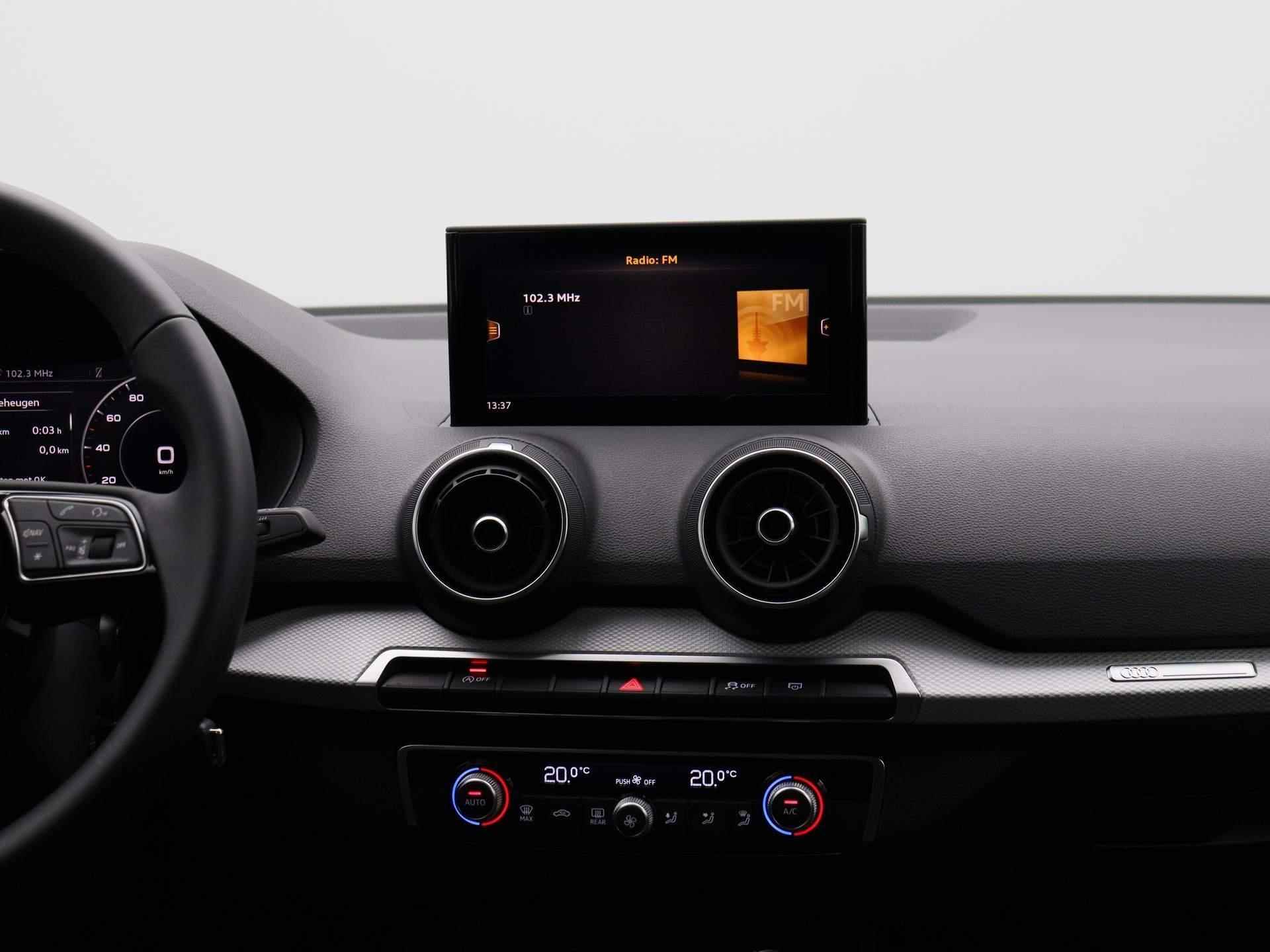 Audi Q2 30 TFSI Pro Line 110 PK | LED Koplampen | Apple Carplay/Android Auto | Virtual Cockpit | Climate Control | Cruise Control | Parkeersensoren | Lichtmetalen velgen | Fabrieksgarantie | - 9/38