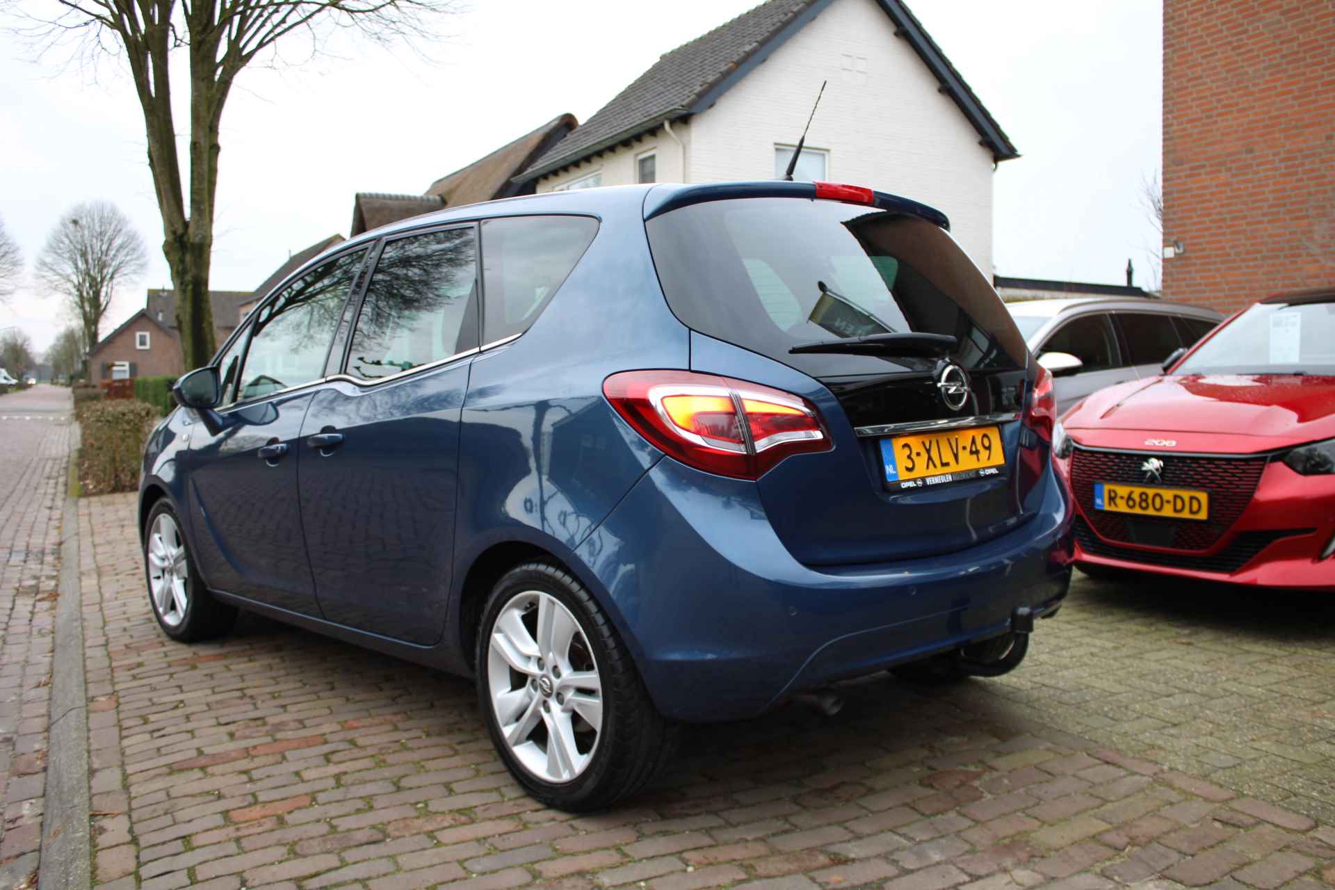 Opel Meriva 1.4 Turbo 120PK Cosmo + 17"/ Navi/ Clima/ Leder/ Cruise/ Winterpakket/ NL auto - 9/44