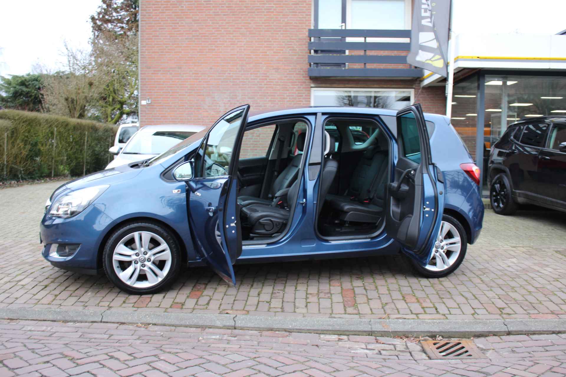 Opel Meriva 1.4 Turbo 120PK Cosmo + 17"/ Navi/ Clima/ Leder/ Cruise/ Winterpakket/ NL auto - 13/44