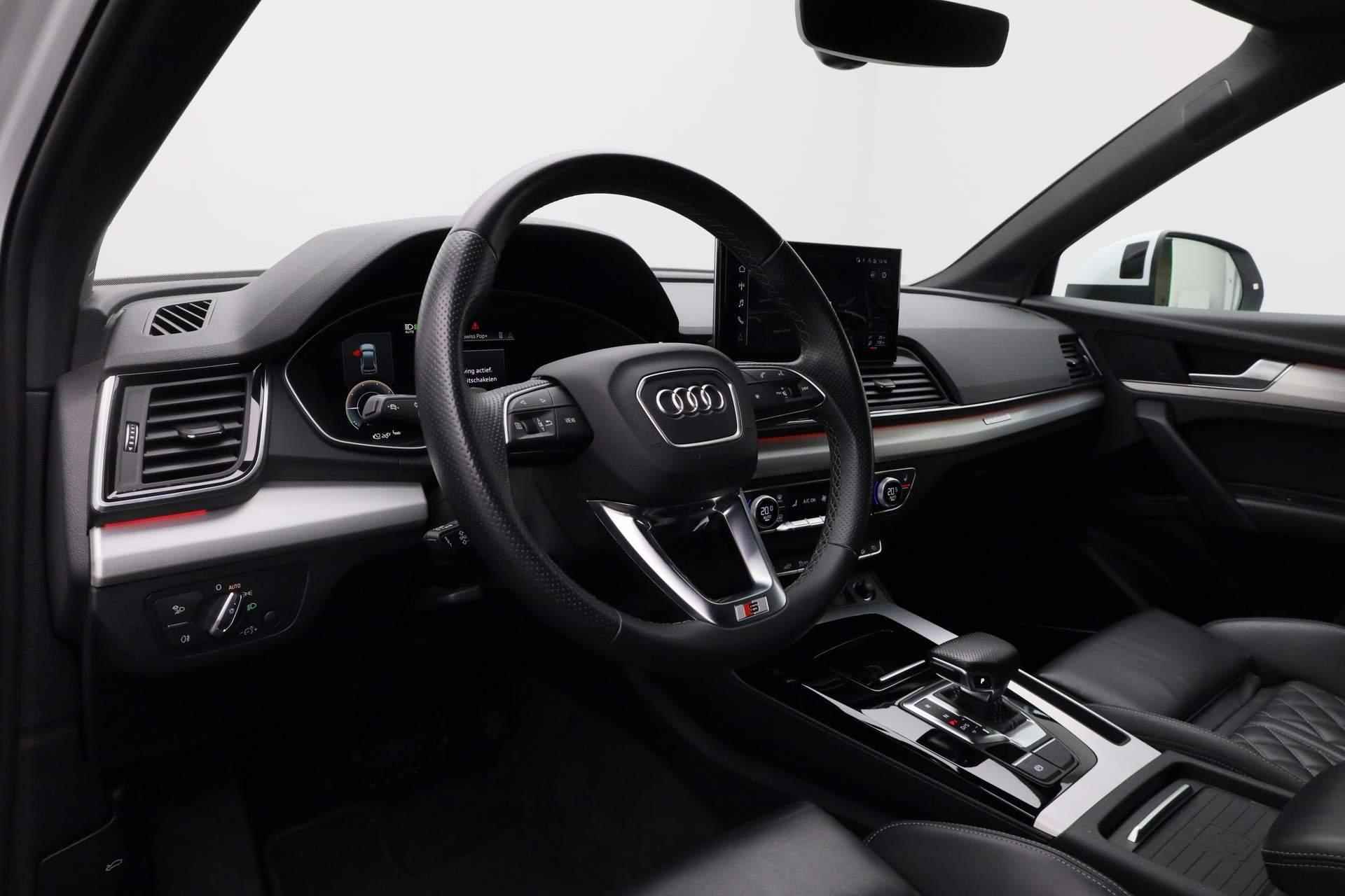 Audi Q5 55 TFSI e 367PK S-tronic S edition | Trekhaak | Luchtvering | Bang & Olufsen 3D | Leer | 20 inch | Matrix LED | Keyless | Camera | Zwart optiek | ACC - 3/49