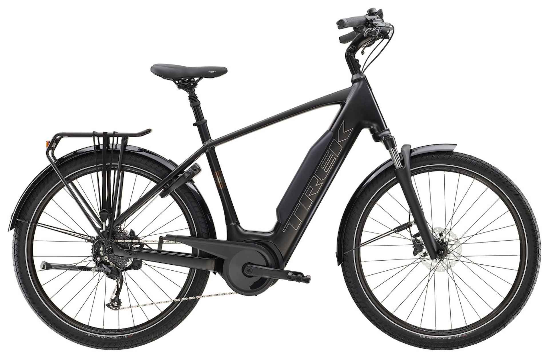 TREK Verve+ 3 Heren SATIN TREK BLACK L 55cm L 2024