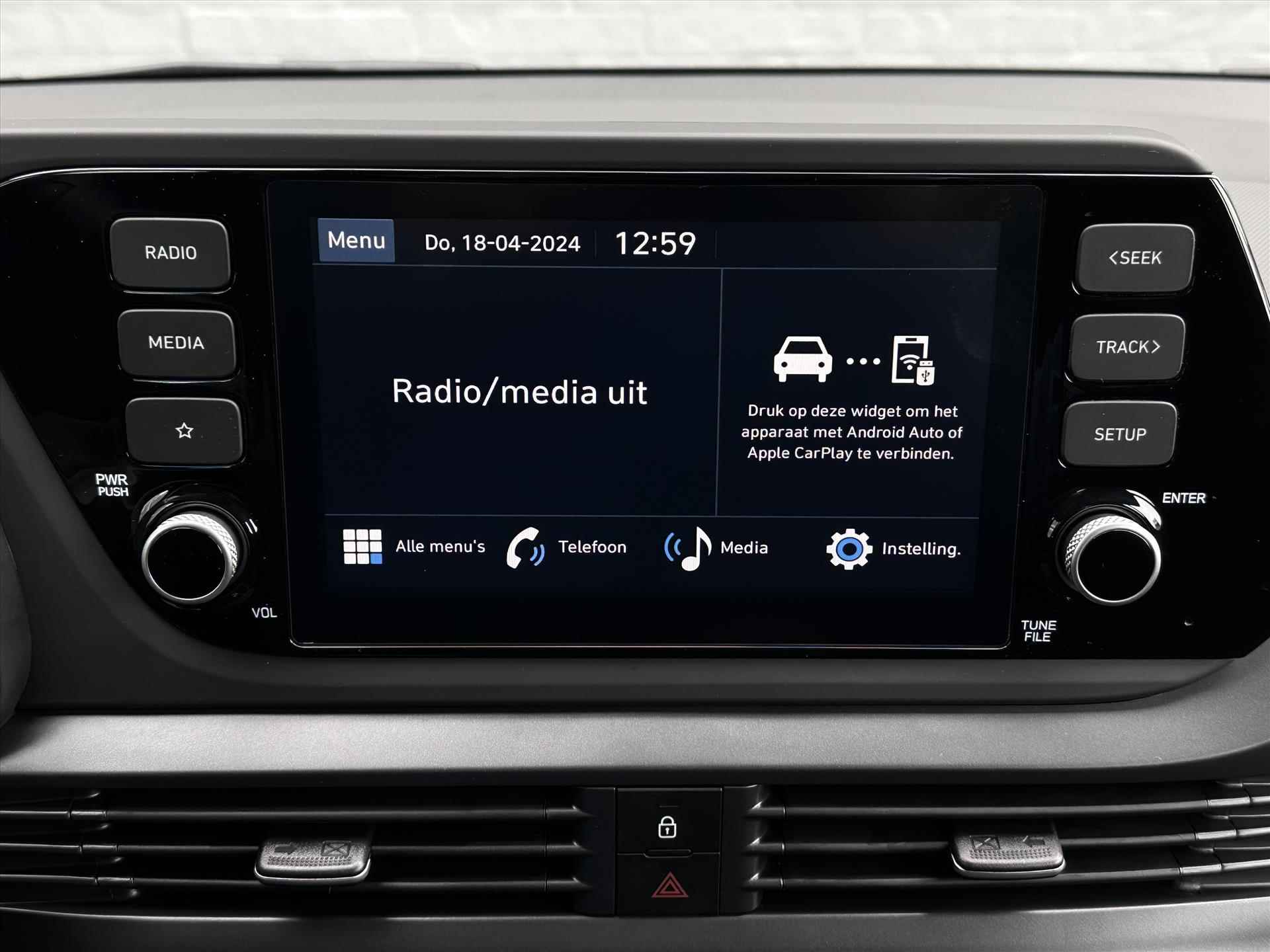 HYUNDAI I20 1.0 T-GDI 48V MHEV 100pk Comfort | 16 inch LMV | Apple Carplay / Android Auto - 18/28
