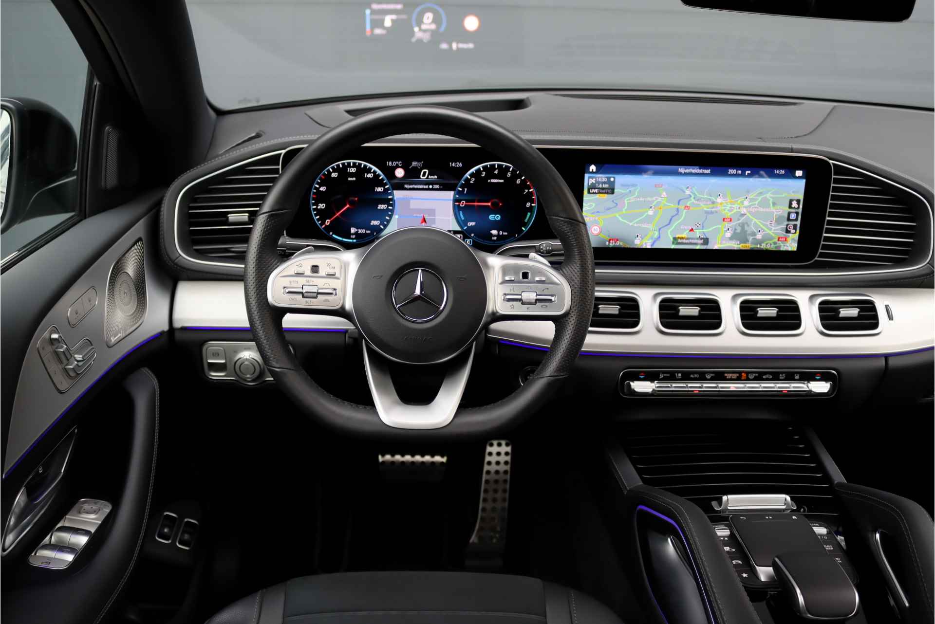 Mercedes-Benz GLE Coupé 350 e 4M Prem+ AMG | Luchtvering | Distronic+ | Surround Camera | Head-up Display | Panoramadak | Keyless-go | Trekhaak | Burmester | Memory | Rij-assistentie | - 9/51