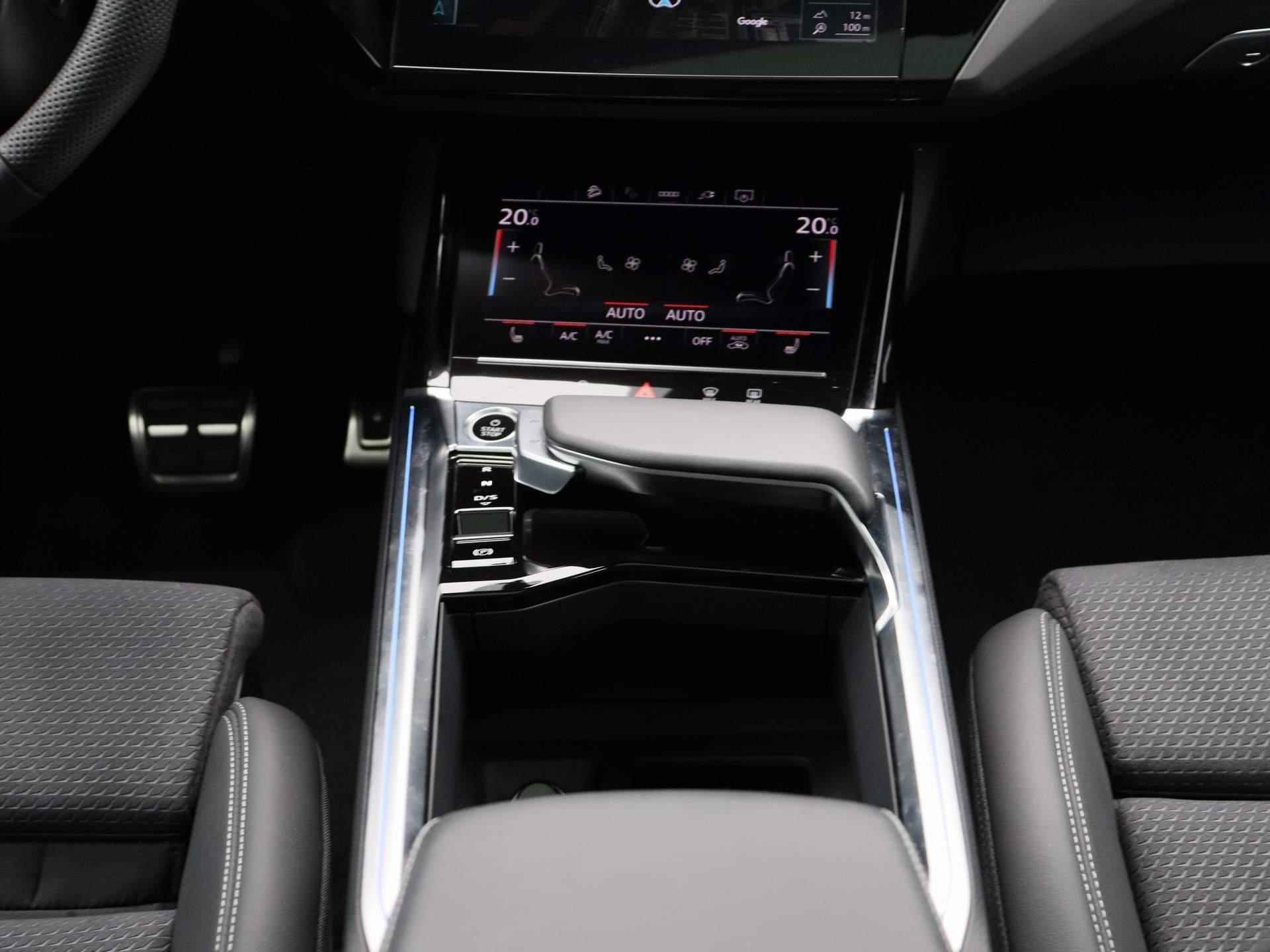 Audi Q8 e-tron 55 quattro S Edition 115 kWh 408 PK | S-line interieur | S-line exterieur | Automaat | Navigatie | Camera | Panoramadak | Lichtmetalen velgen | Demo | - 11/52