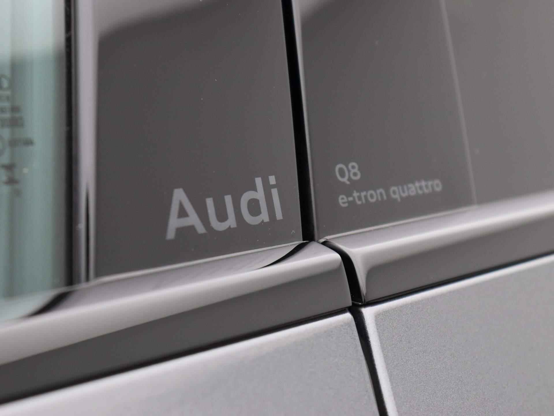 Audi Q8 e-tron 55 quattro S Edition 115 kWh 408 PK | S-line interieur | S-line exterieur | Automaat | Navigatie | Camera | Panoramadak | Lichtmetalen velgen | Demo | - 20/52