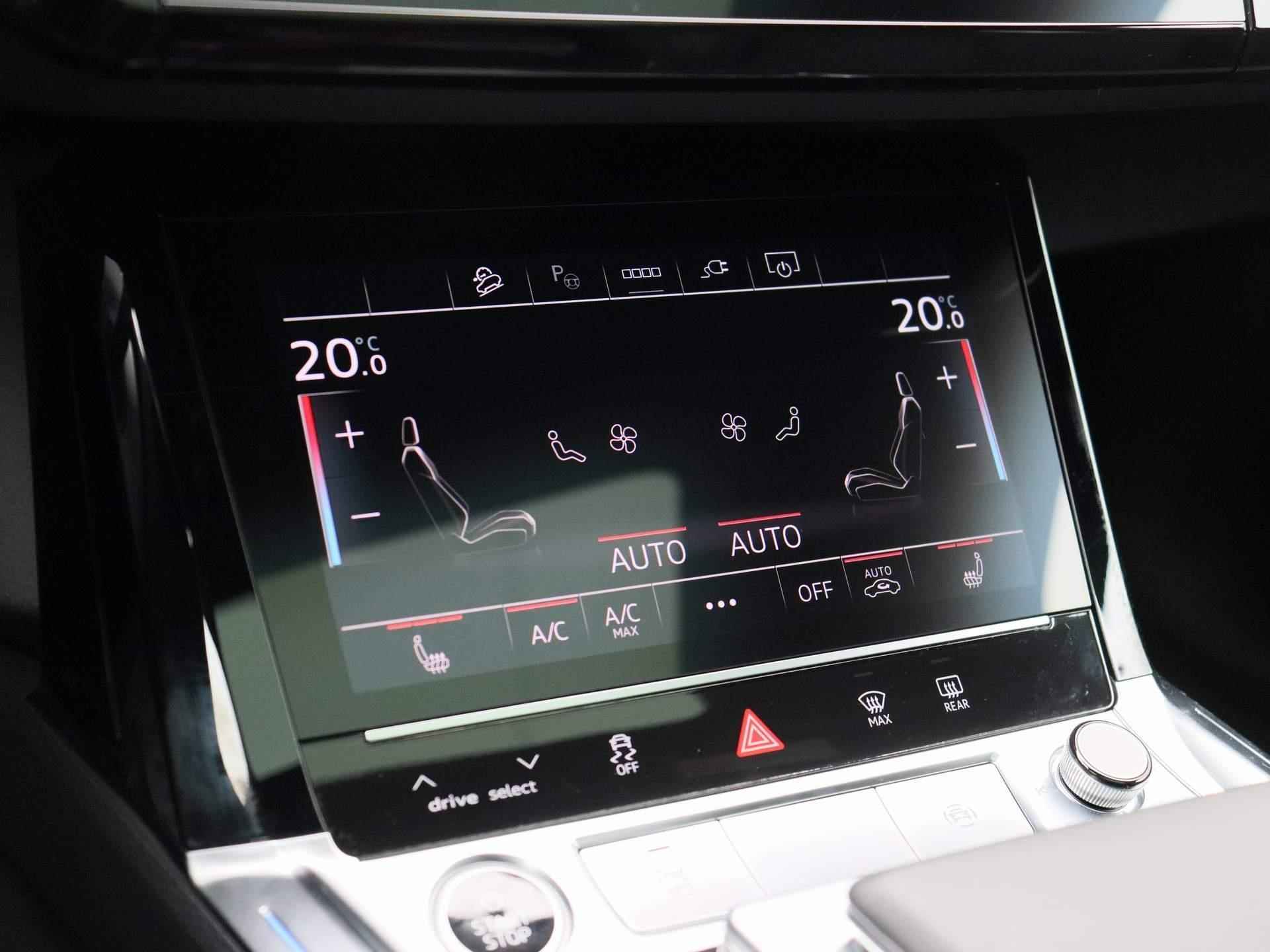 Audi Q8 e-tron 55 quattro S Edition 115 kWh 408 PK | S-line interieur | S-line exterieur | Automaat | Navigatie | Camera | Panoramadak | Lichtmetalen velgen | Demo | - 23/52