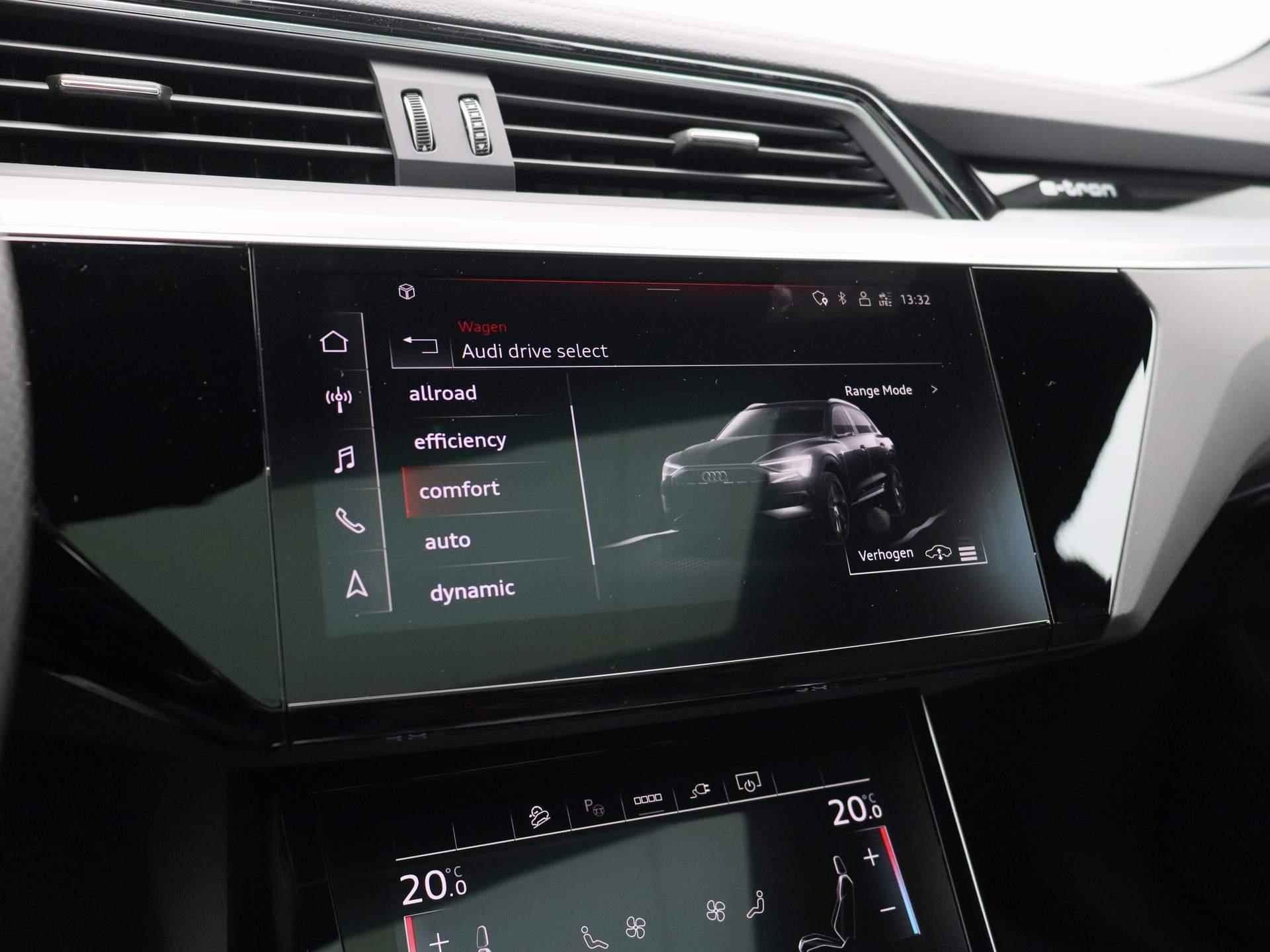 Audi Q8 e-tron 55 quattro S Edition 115 kWh 408 PK | S-line interieur | S-line exterieur | Automaat | Navigatie | Camera | Panoramadak | Lichtmetalen velgen | Demo | - 36/52