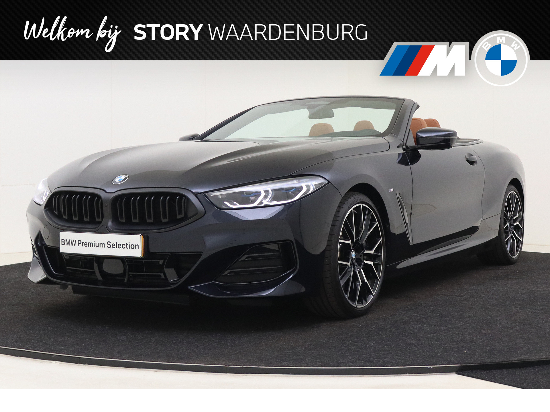 BMW 8 Serie 840i High Executive M Sport Automaat / Laserlight / Air Collar / Bowers & Wilkins / Active Steering / Parking Assistant Plus / Stoelventilatie / Soft-Close