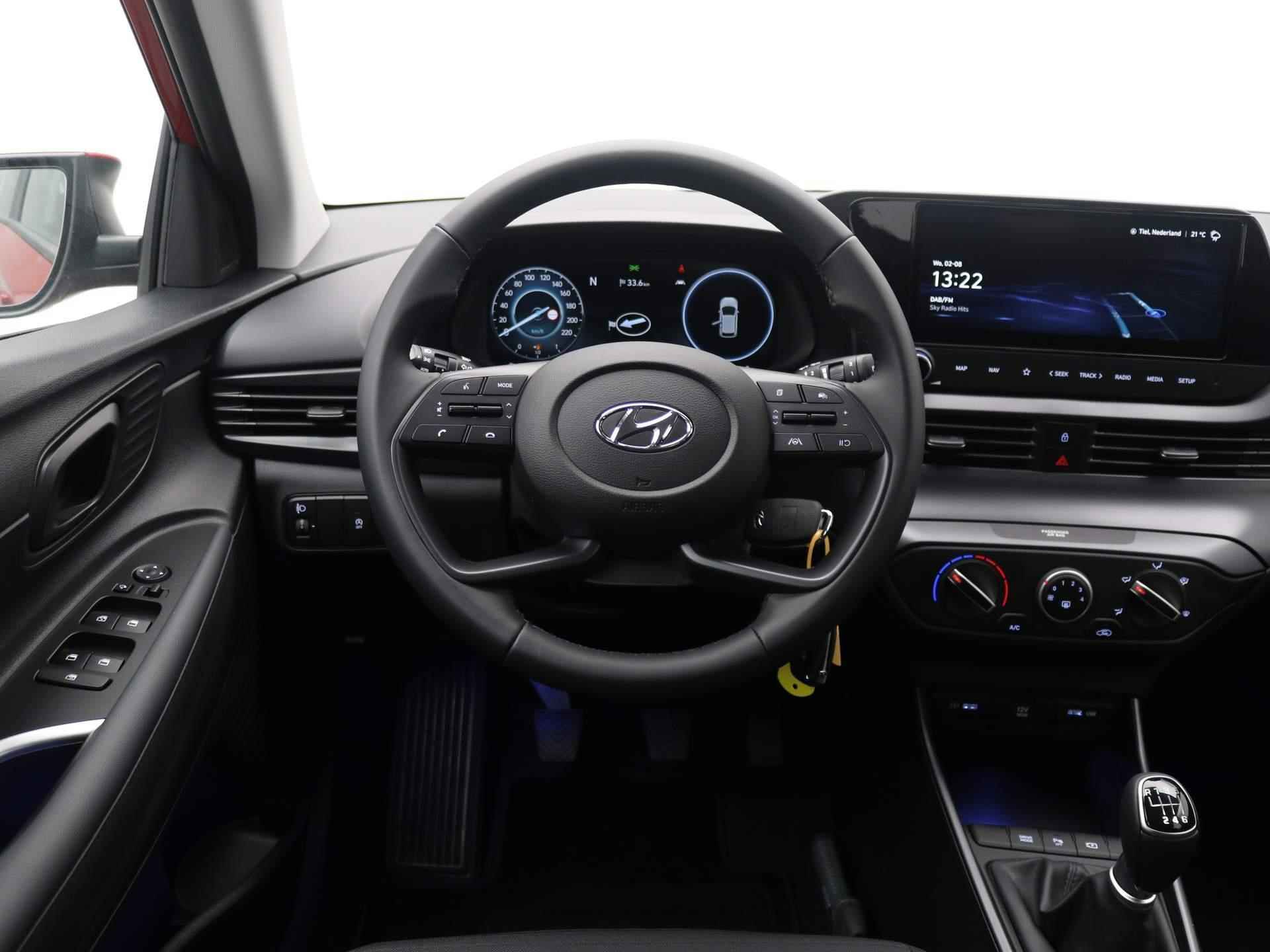 Hyundai i20 1.0 T-GDI Comfort Smart / Android Auto & Apple Carplay / Navigatie / Achteruitrijcamera / DAB / Airco / Cruise Control / - 13/58