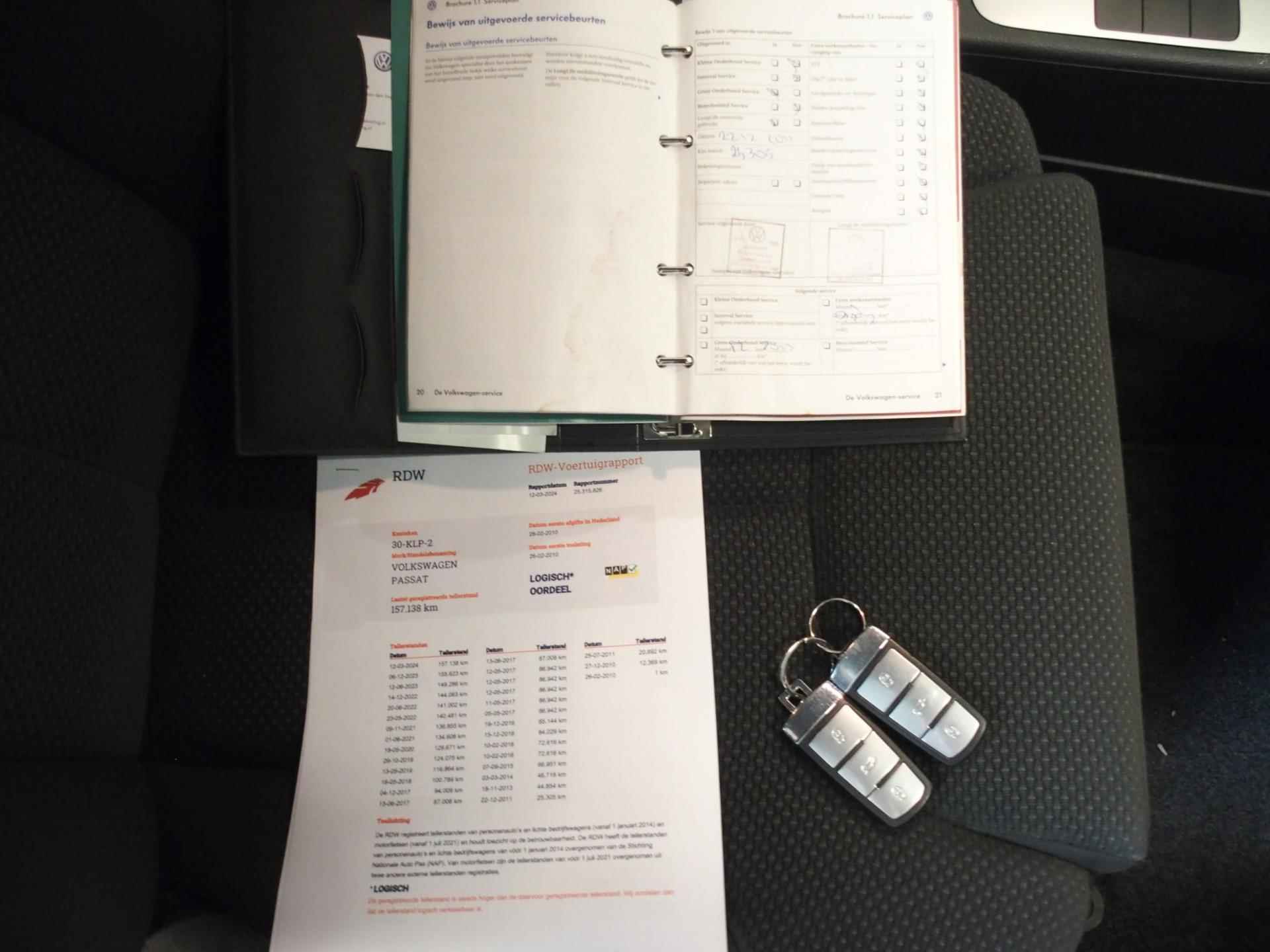 Volkswagen Passat 1.8 TFSI Automaat Comfort-line Trekhaak, automaat, cruise controle, complete OH historie - 30/35
