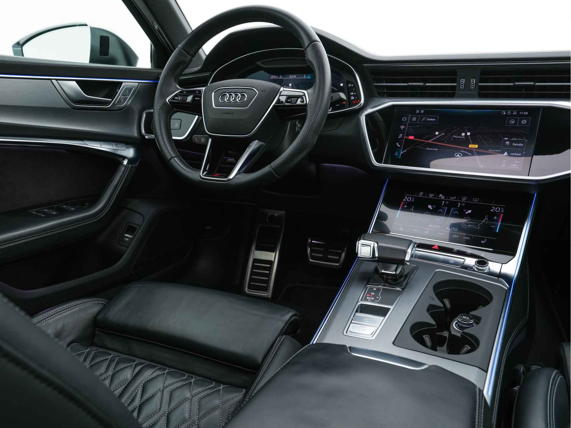 Audi S6 Limousine TDI Quattro Aut. *PANO | VALCONA-LEDER | B&O-AUDIO | MATRIX-LED | VIRTUAL-COCKPIT | HEAD-UP | SPORT-SEATS | BLIND-SPOT | LANE-ASSIST | MEMORY-PACK | AIR-SUSPENSION | ADAPTIVE-CRUISE | NAVI-FULLMAP | 21"A - 7/40