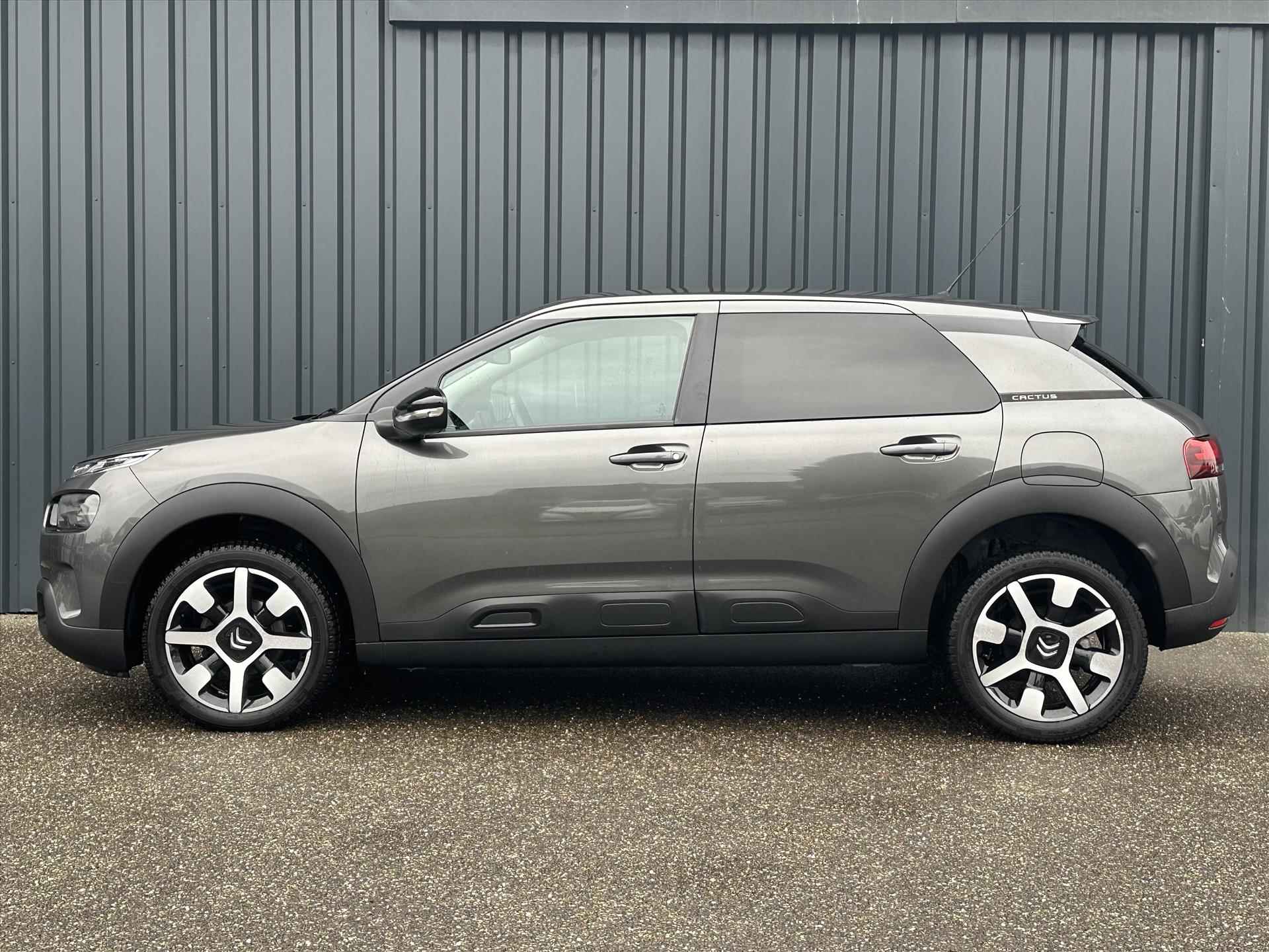 Citroen C4 Cactus Turbo 110pk Vol-Automaat Shine I Trekhaak 920KG I All Season I Navigatie I Camera I Parkeersensoren I Keyless Entry + Start I Cruise Control I - 2/32