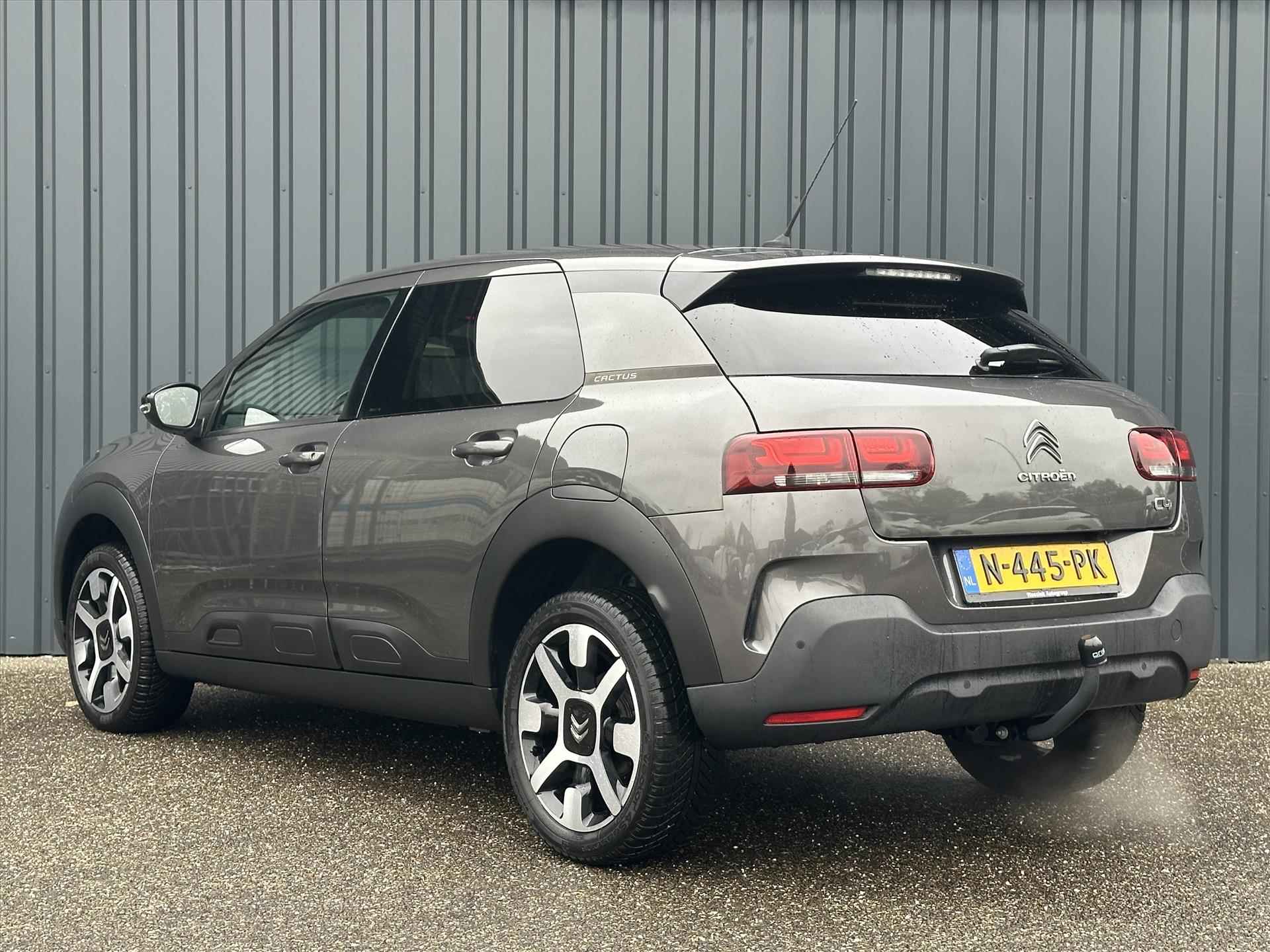 Citroen C4 Cactus Turbo 110pk Vol-Automaat Shine I Trekhaak 920KG I All Season I Navigatie I Camera I Parkeersensoren I Keyless Entry + Start I Cruise Control I - 3/32