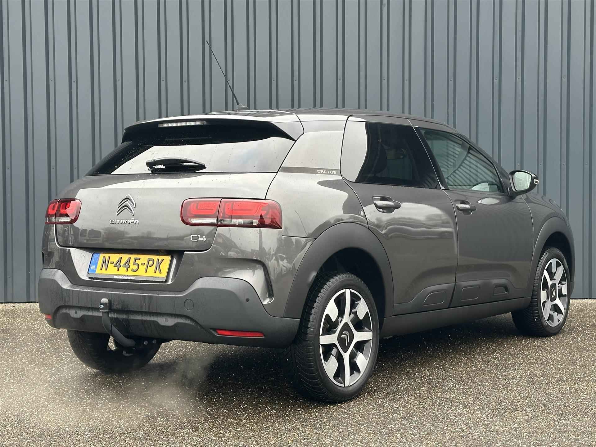 Citroen C4 Cactus Turbo 110pk Vol-Automaat Shine I Trekhaak 920KG I All Season I Navigatie I Camera I Parkeersensoren I Keyless Entry + Start I Cruise Control I - 5/32