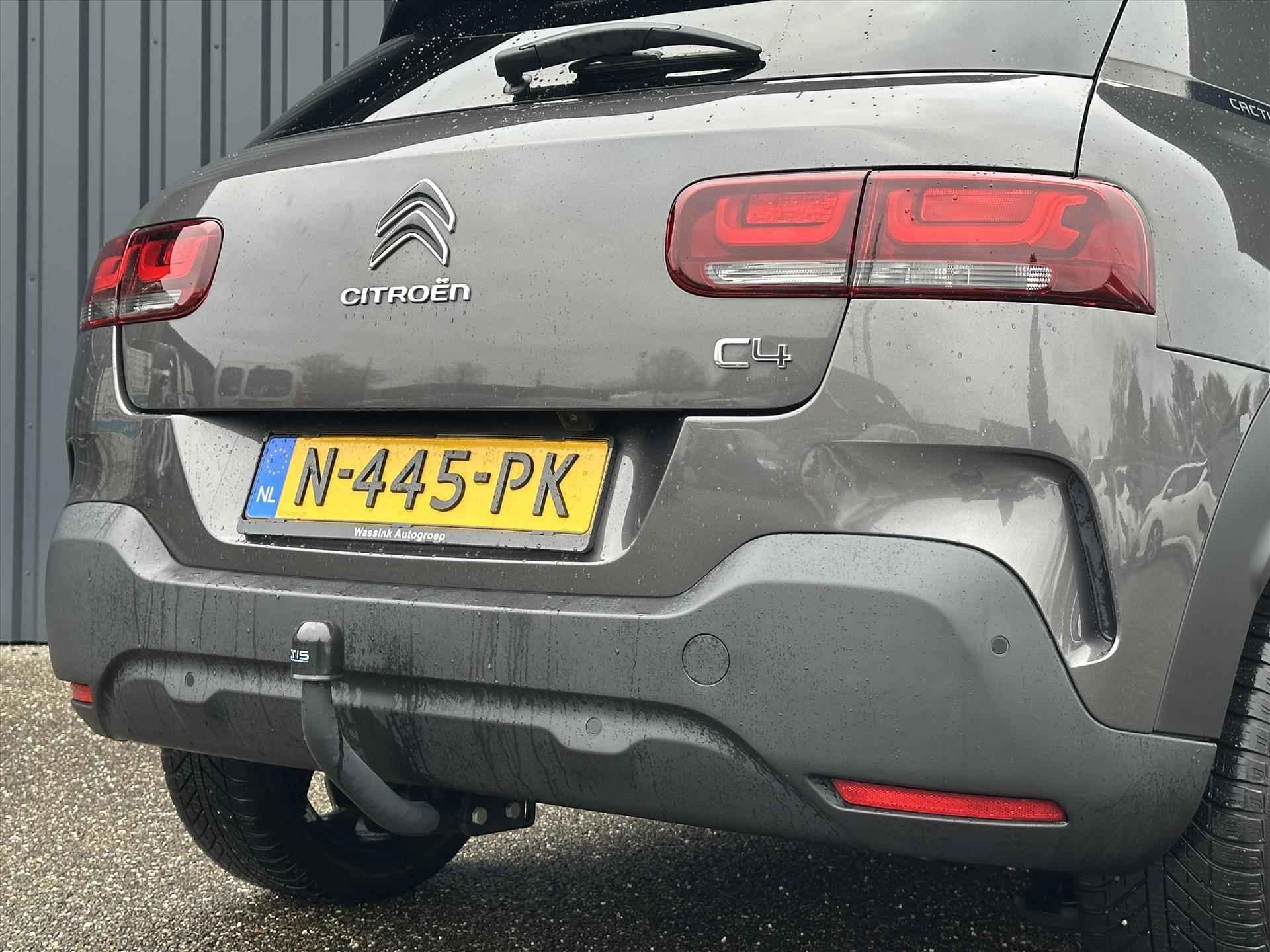 Citroen C4 Cactus Turbo 110pk Vol-Automaat Shine I Trekhaak 920KG I All Season I Navigatie I Camera I Parkeersensoren I Keyless Entry + Start I Cruise Control I - 11/32