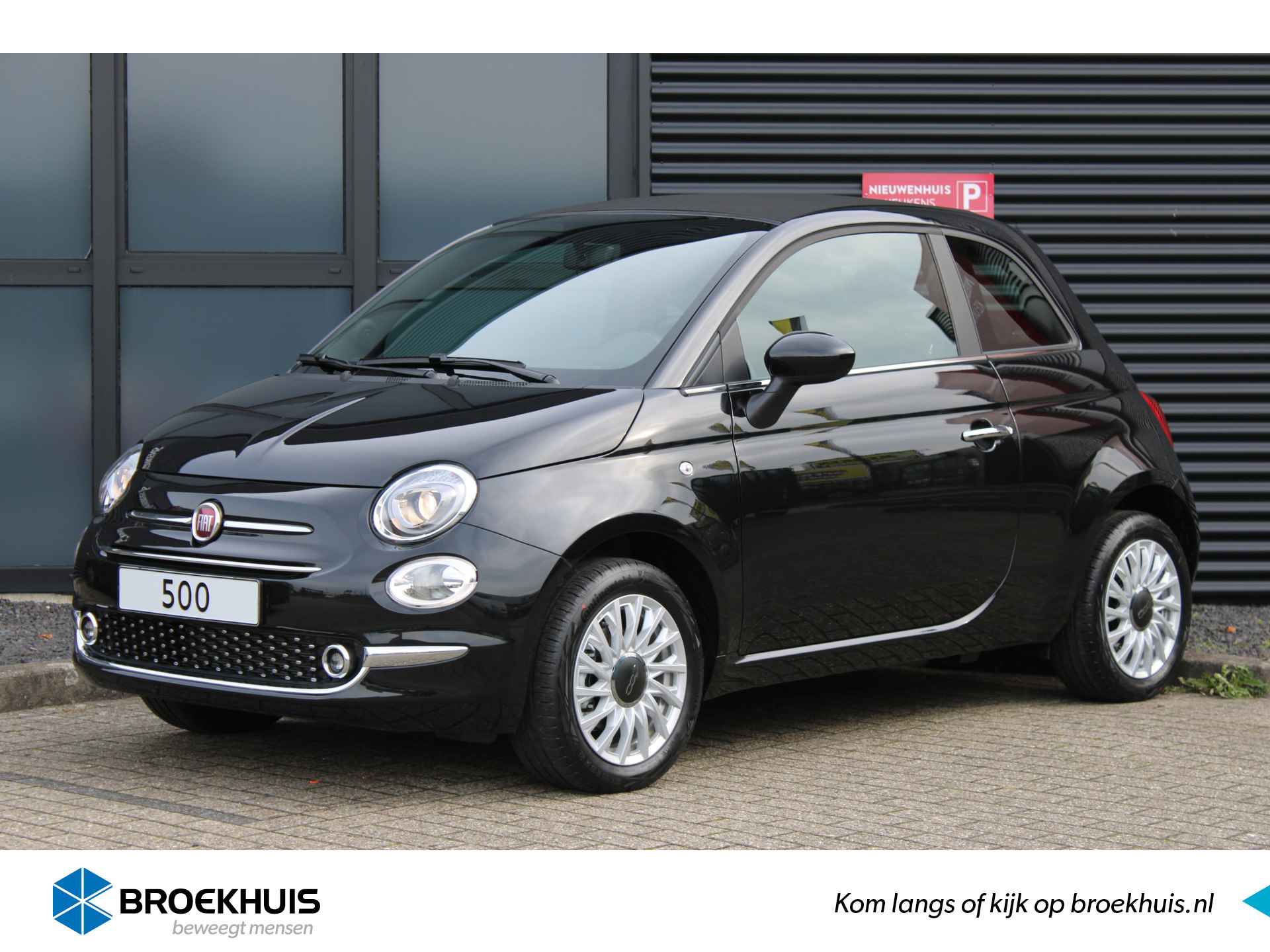 Fiat 500C 1.0 Hybrid Dolcevita Cabrio / Open dak / Cruise Control / Airco / Carplay / DAB / 15'' LMV / '' vraag een vrijblijvende offerte aan '' - 1/27