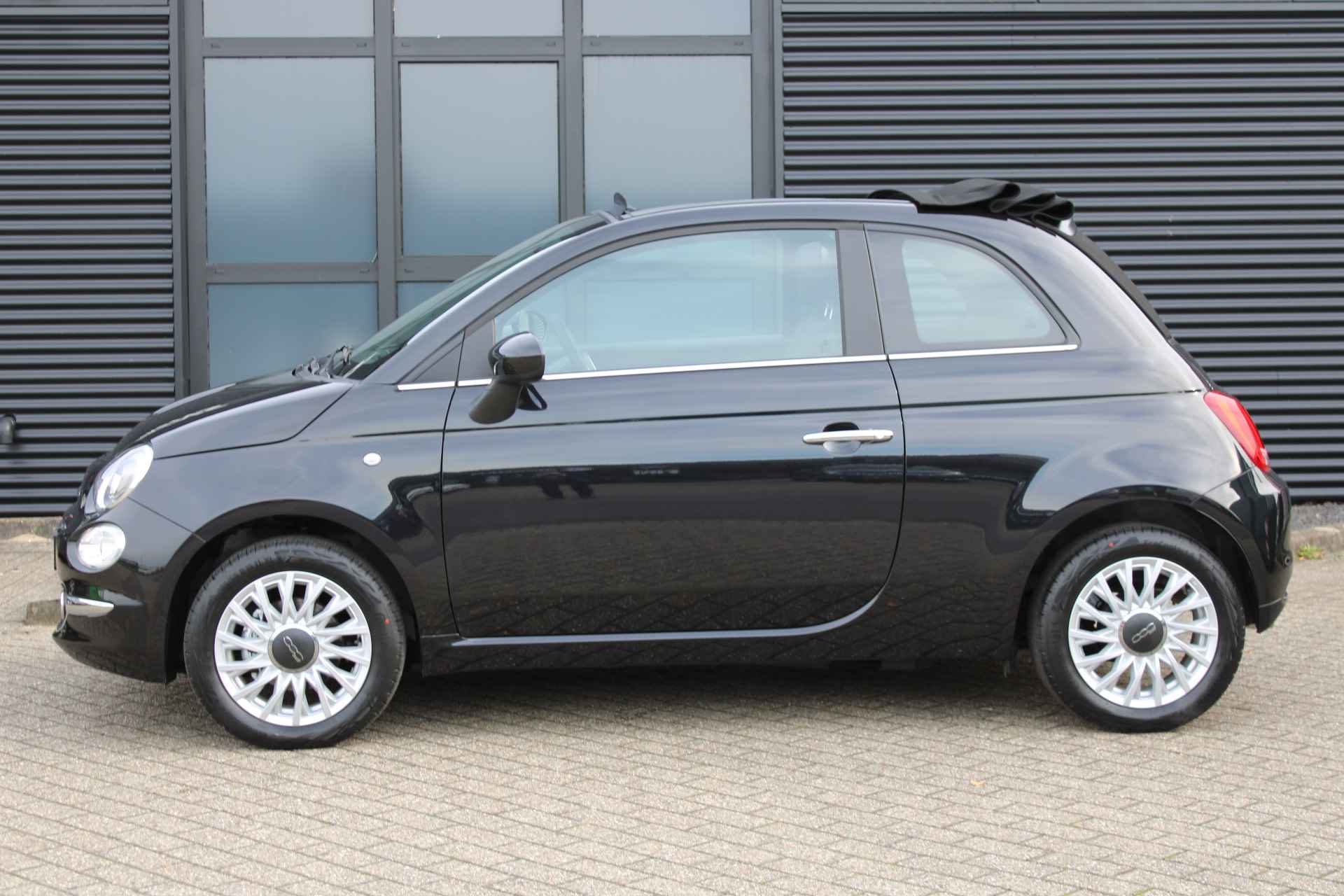 Fiat 500C 1.0 Hybrid Dolcevita Cabrio / Open dak / Cruise Control / Airco / Carplay / DAB / 15'' LMV / '' vraag een vrijblijvende offerte aan '' - 3/27