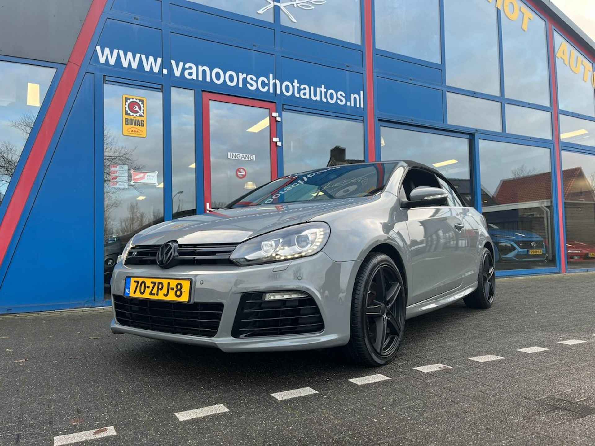 VOLKSWAGEN Golf 1.4TSI DSG R-Line Cabrio Navi Leer Led Airco(ECC)