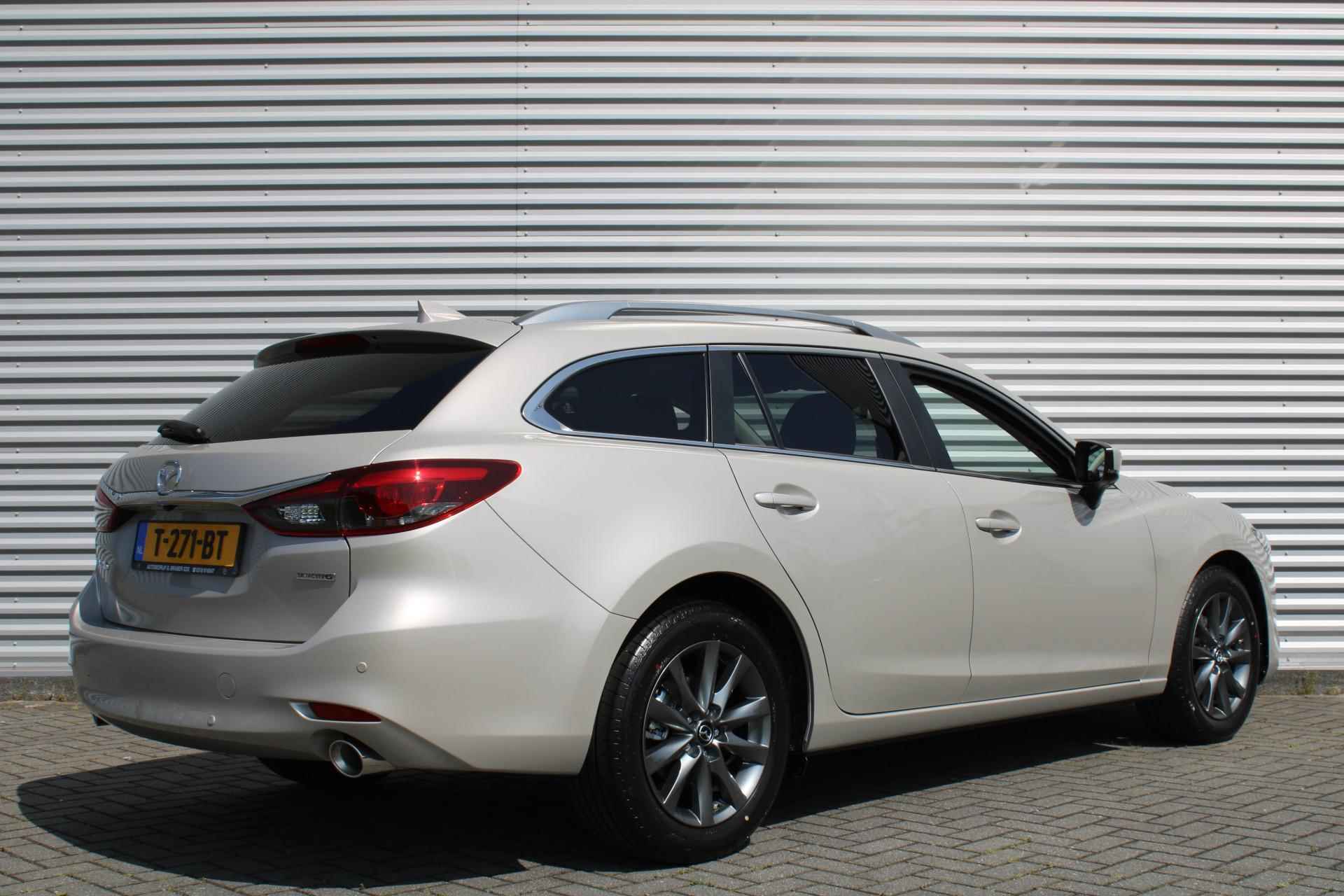 Mazda 6 Sportbreak 2.0 SkyActiv-G 6AT 165PK Centre-Line | BTW Auto | Navi | 17" LM | Airco | Cruise | Head-up display | Automaat | - 5/30