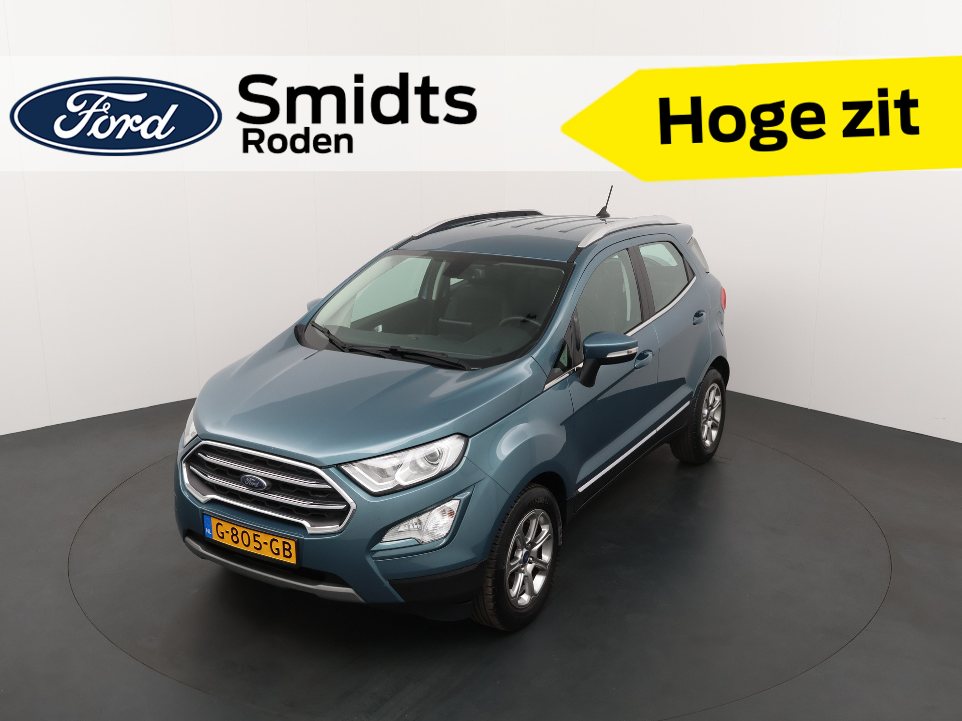 Ford EcoSport 125PK EcoBoost Titanium | Winter Pack | B&O | Half leder | Navigatie |