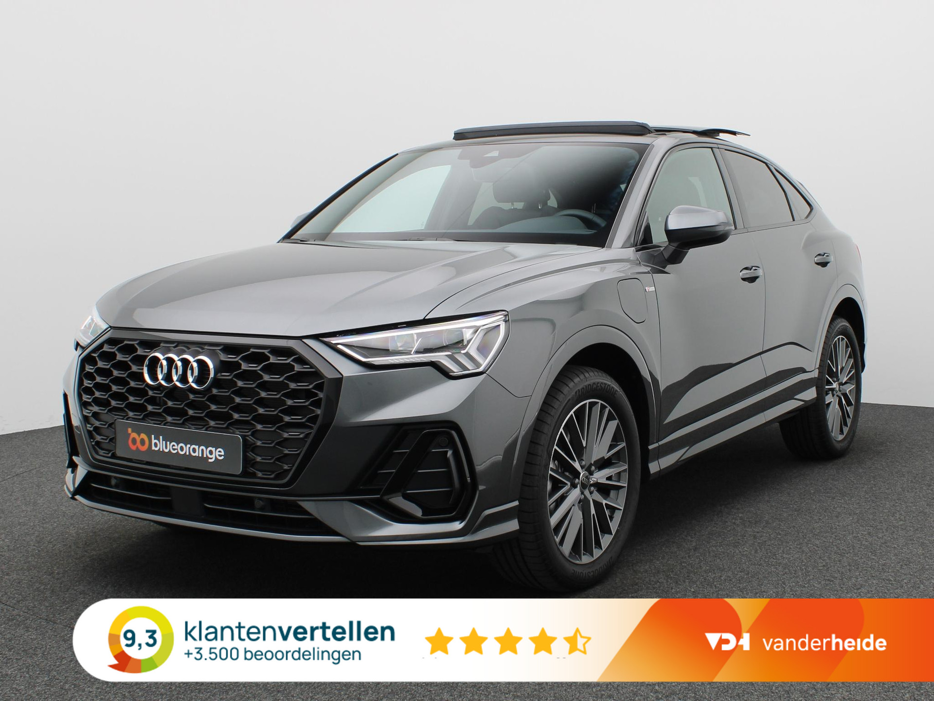 Audi Q3 Sportback 45 TFSI e S Edition 245PK S-tronic Panoramadak, trekhaak, achteruitrijcamera, side assist, keyless, stoelverwarming, elek. achterklep, 19'' lichtmetaal