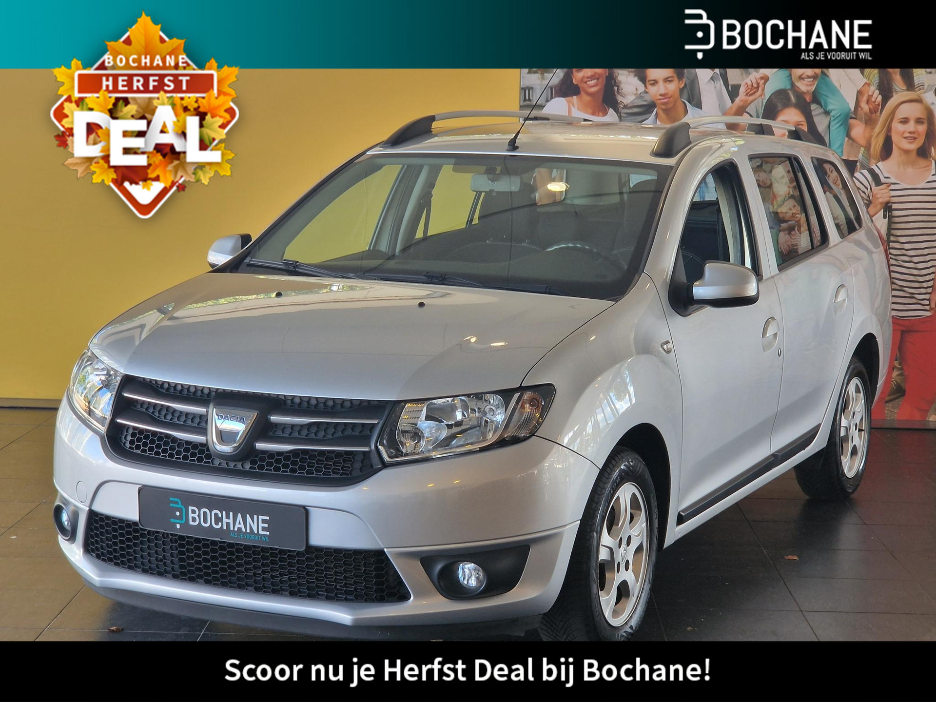 Dacia Logan MCV 0.9 TCe 90 Prestige | NAVIGATIE | PARKEERSENSOREN ACHTER | AIRCONDITIONING | 15" LICHTMETALEN VELGEN MET ALL SEASON BANDEN | CRUISE CONTROL