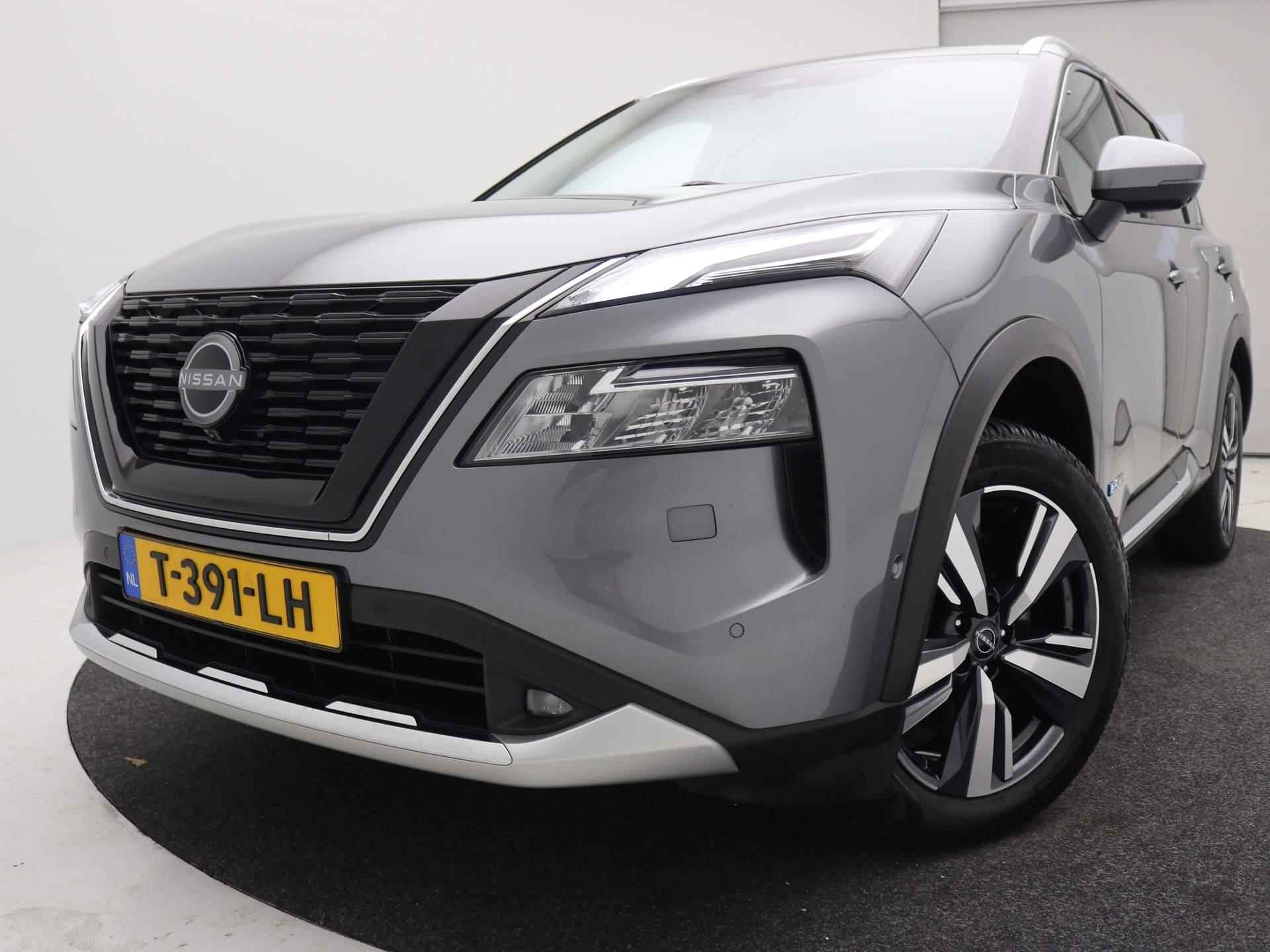 Nissan X-Trail 1.5 e-4orce Tekna 4WD 7p. AUTOMAAT / Trekhaak (1650KG Trekgewicht) / 7 Persoons / Lederen Bekleding / Cruise Control Adaptief / Elektrische Achterkep / GROOT schuif-kanteldak / All Seasonbanden / - 21/86