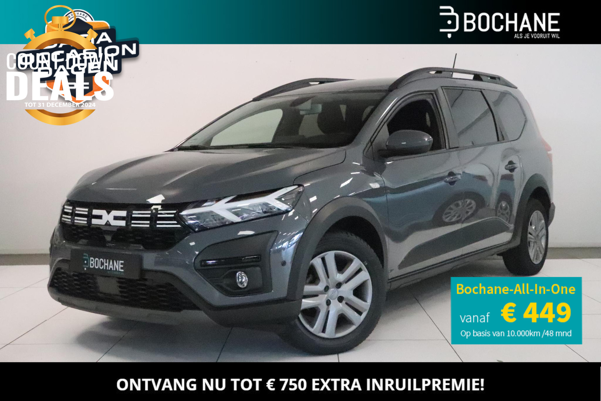 Dacia Jogger 1.0 TCe 110 Expression 7p. | 7-persoons | Navigatie | Achteruitrijcamera |