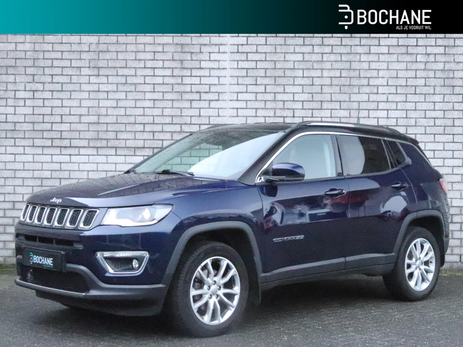 Jeep Compass 1.4 MultiAir Limited 4x4 | Achteruitrijcamera | Navigatie | Leder |