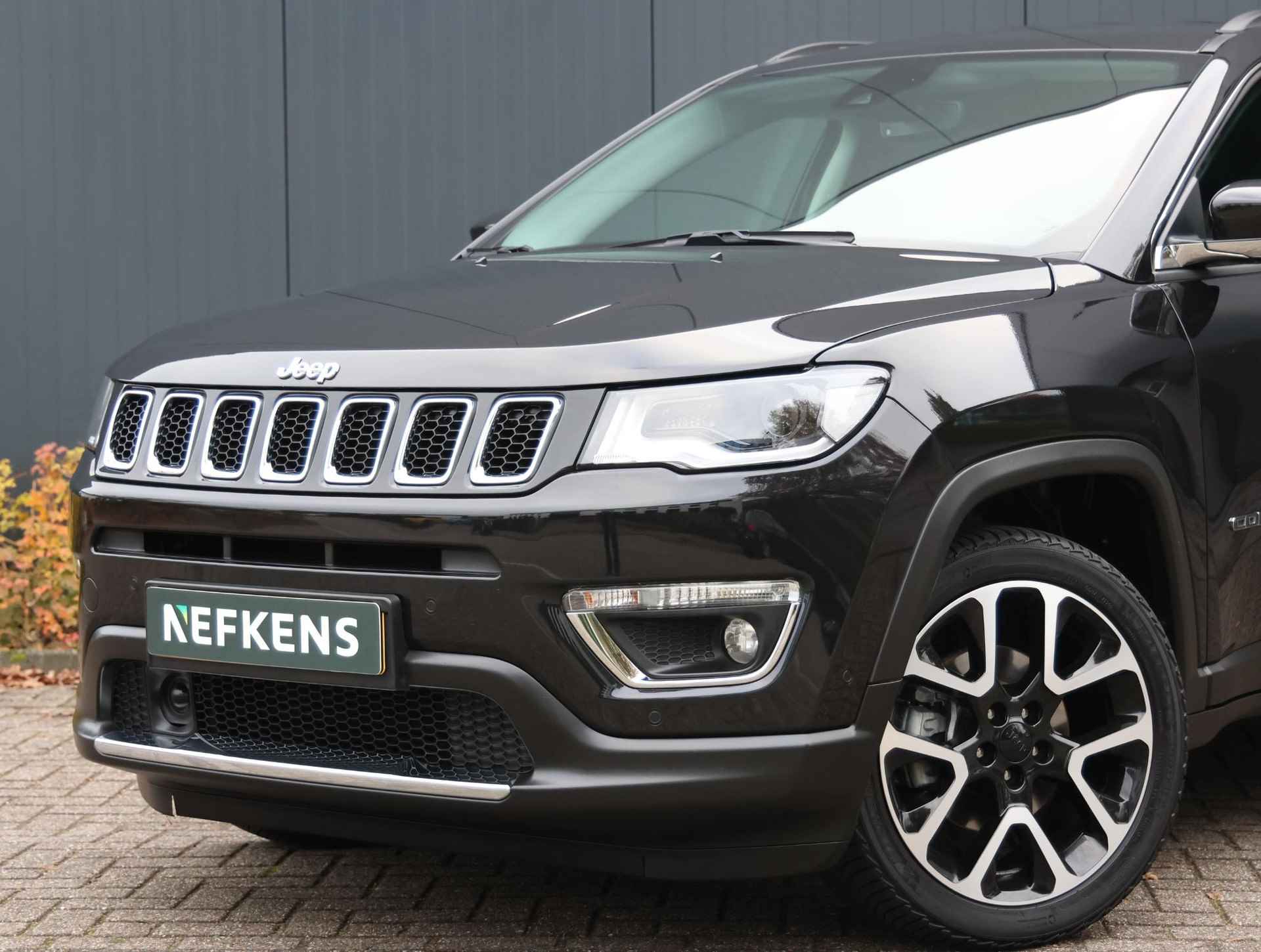 Jeep Compass 150pk Turbo Limited (1ste eig./Electr.klep/Camera/T.haak/19"LMV/NAV./Keyless) - 38/41