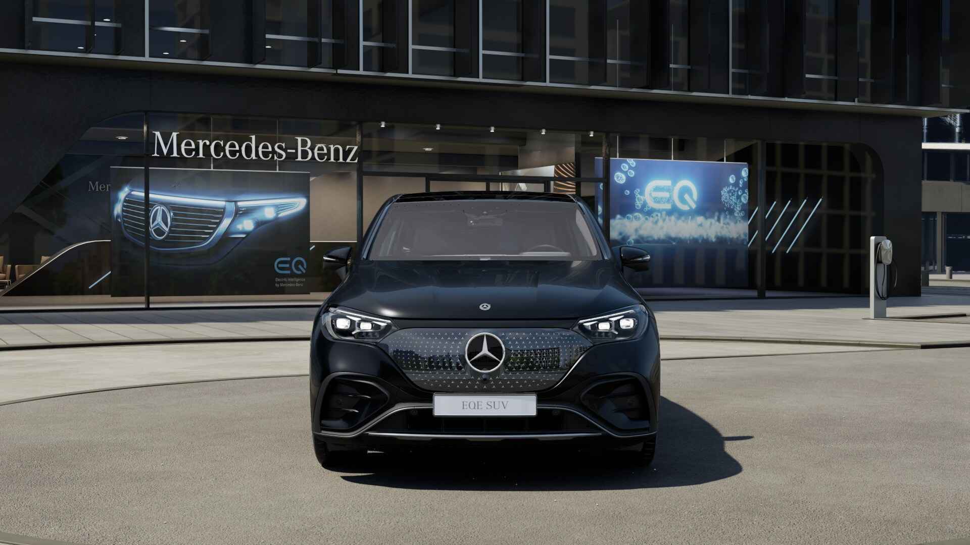 Mercedes-Benz EQE SUV 350 4Matic AMG Line 91 kWh | Luchtvering | Achterasbesturing | Head up display | Panoramadak | 360 °C Camera | Sfeerverlichting | Burmester audio| Trekhaak - 5/13