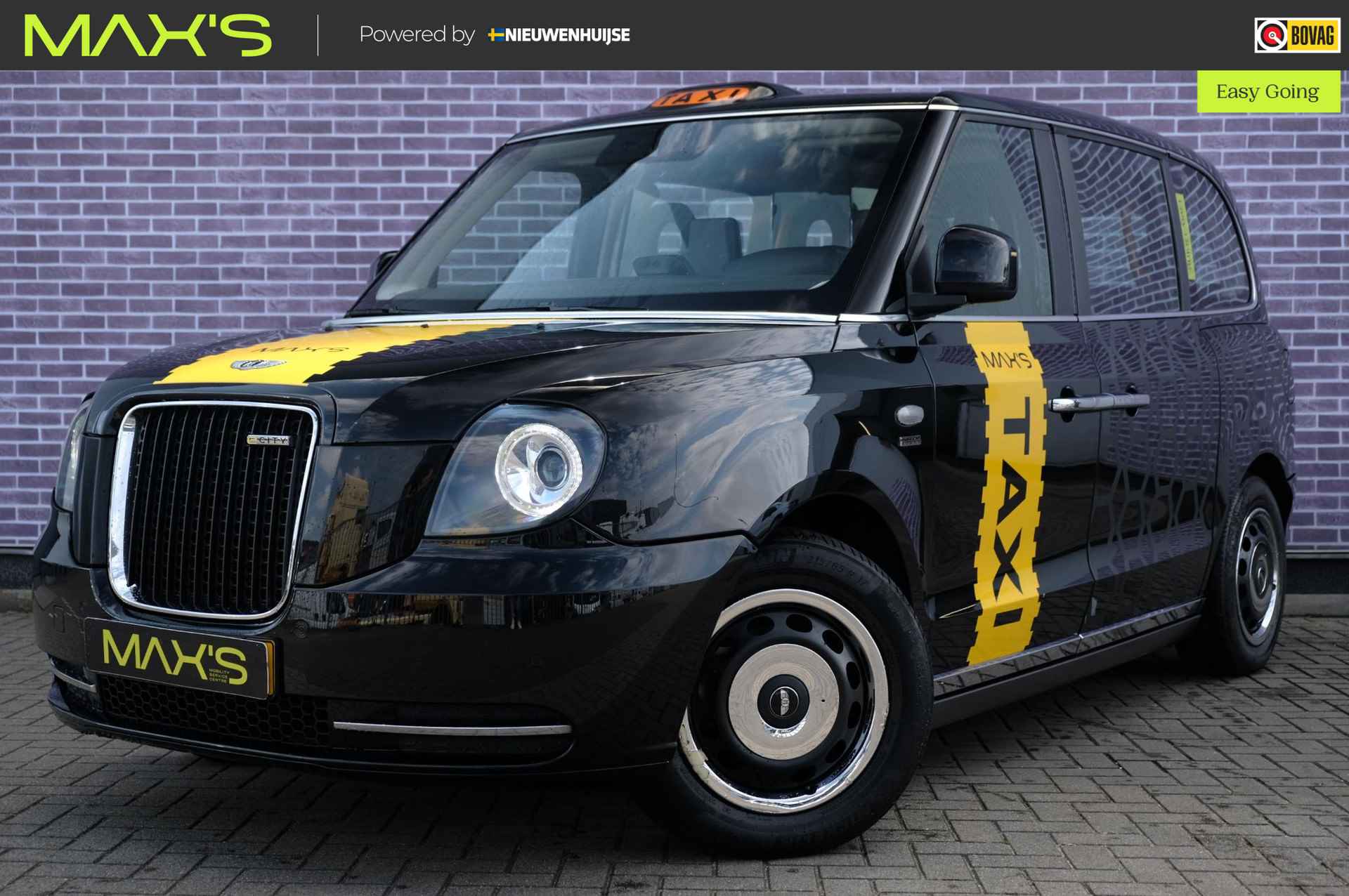 Levc Tx | Orgineel NL Auto | Uniek | PDC | Camera | Plug-in Hybride | 7 Zits | Bluetooth | Taxi Edition | - 1/43