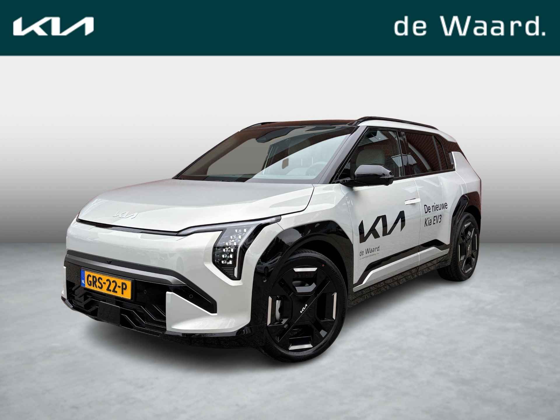 Kia EV3 GT-PlusLine 81.4 kWh | Glazen schuif-/kanteldak | Harman Kardon soundsystem | Head-up display | 360°-camera | Elektrisch verstelbare voorstoelen