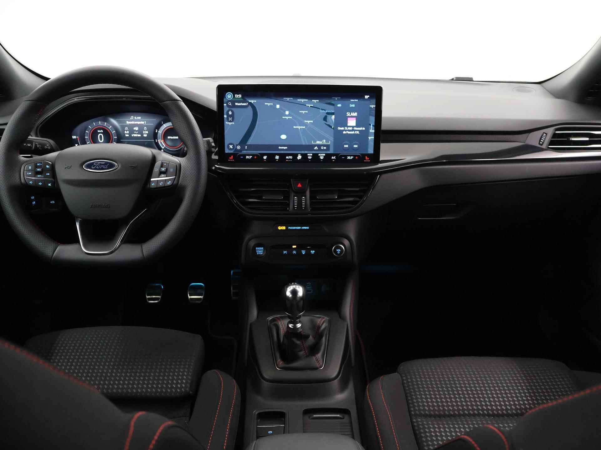 Ford Focus Wagon 1.0 EcoBoost Hybrid ST Line X | Winterpack | B&O Premium Audio | Adapt. Cruise Control | Elekt. Achterklep | - 9/40