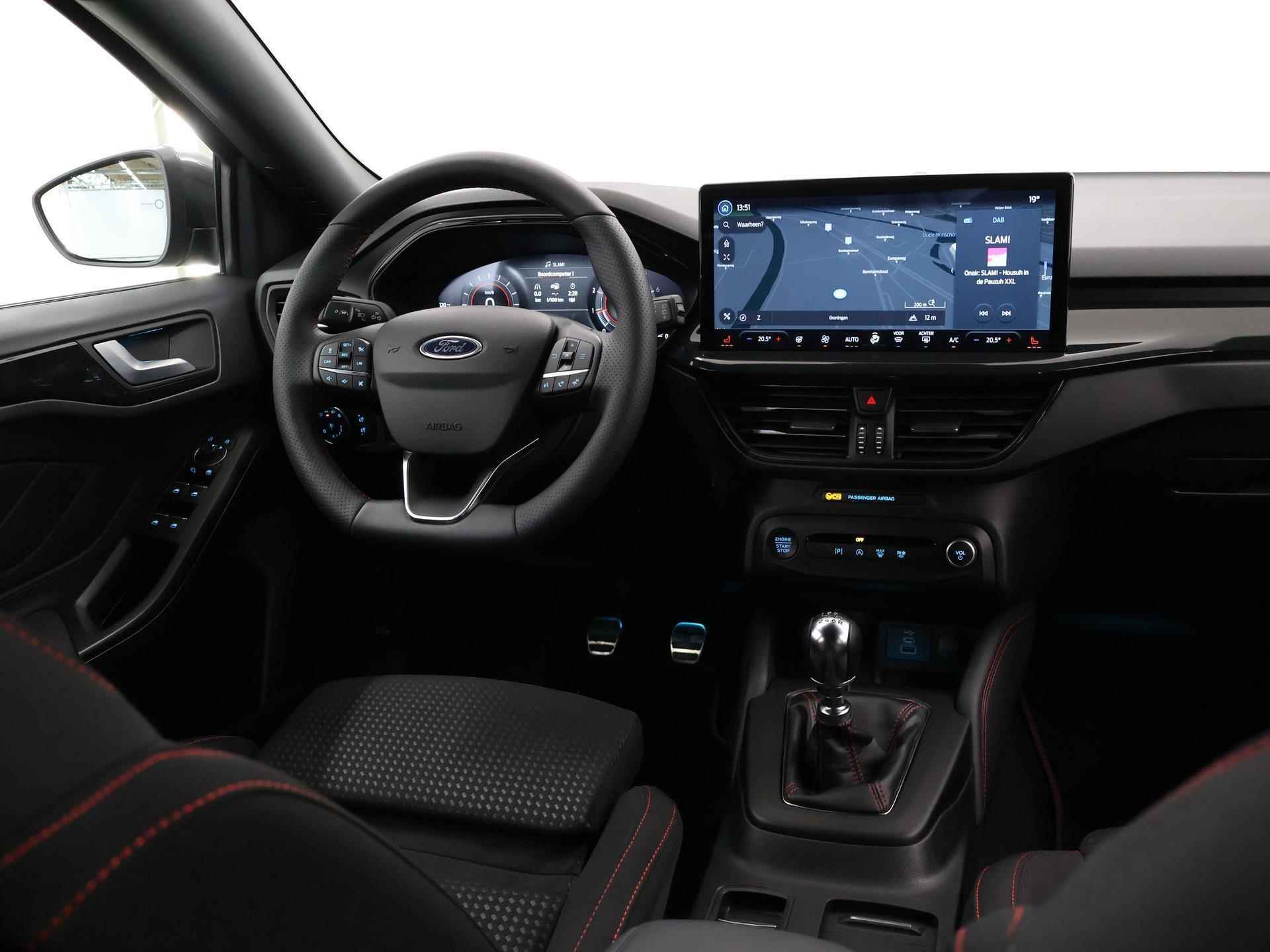 Ford Focus Wagon 1.0 EcoBoost Hybrid ST Line X | Winterpack | B&O Premium Audio | Adapt. Cruise Control | Elekt. Achterklep | - 10/40