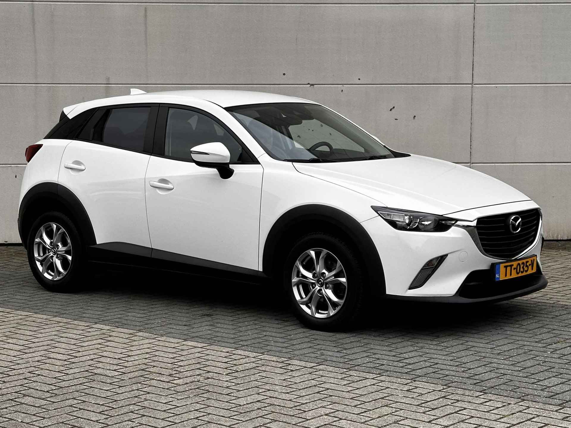 Mazda CX-3 2.0 SkyActiv-G 120 SkyLease+ Automaat / Navigatie / Achteruitrijcamera / Trekhaak / Apple CarPlay/Android Auto / Vierseizoensbanden / Cruise Control / Climate Control / - 7/33