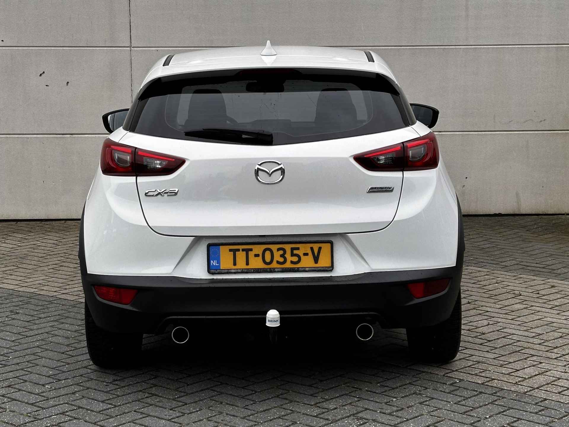 Mazda CX-3 2.0 SkyActiv-G 120 SkyLease+ Automaat / Navigatie / Achteruitrijcamera / Trekhaak / Apple CarPlay/Android Auto / Vierseizoensbanden / Cruise Control / Climate Control / - 11/33