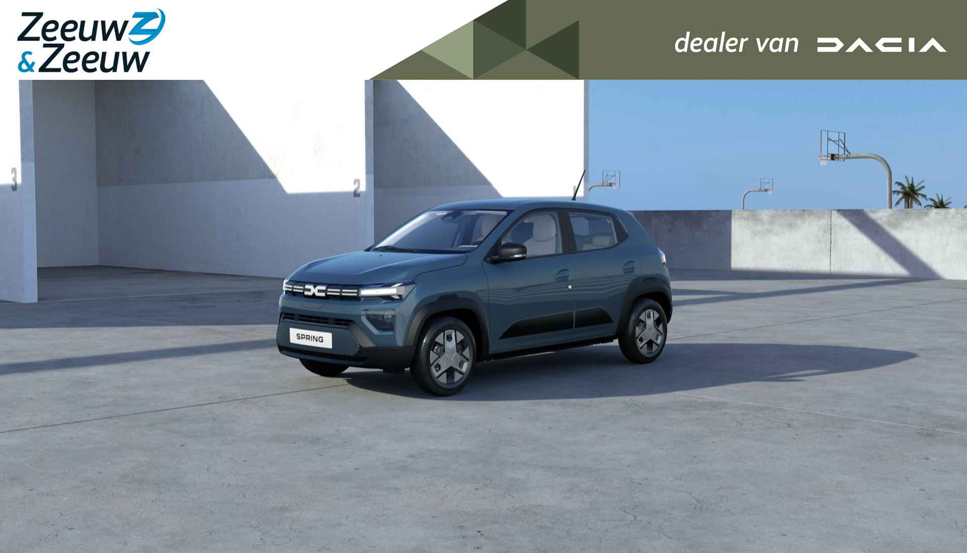 Dacia Spring Expression 65 26.8 kWh | Inclusief SEPP Subsidie en Dacia Days Korting €17.700 | Verwachte datum binnenkomst 7 november | DC Lader met een maximaal vermogen van 30kW - 1/12